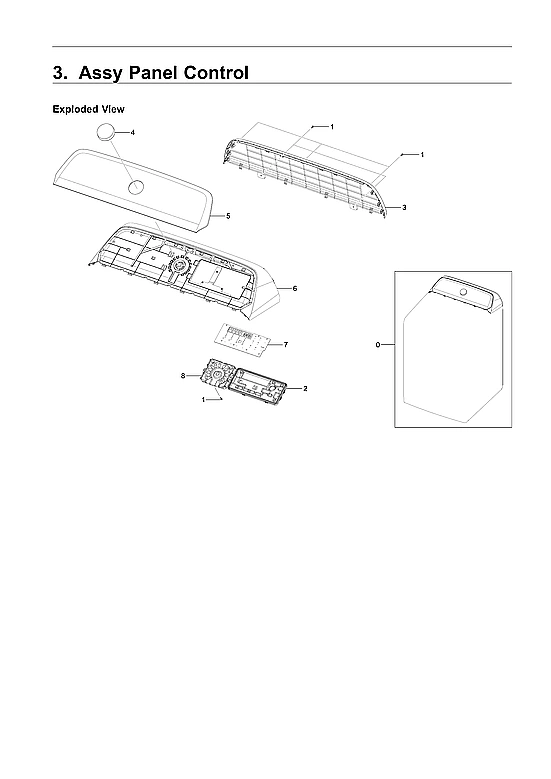 Control Panel Assembly
