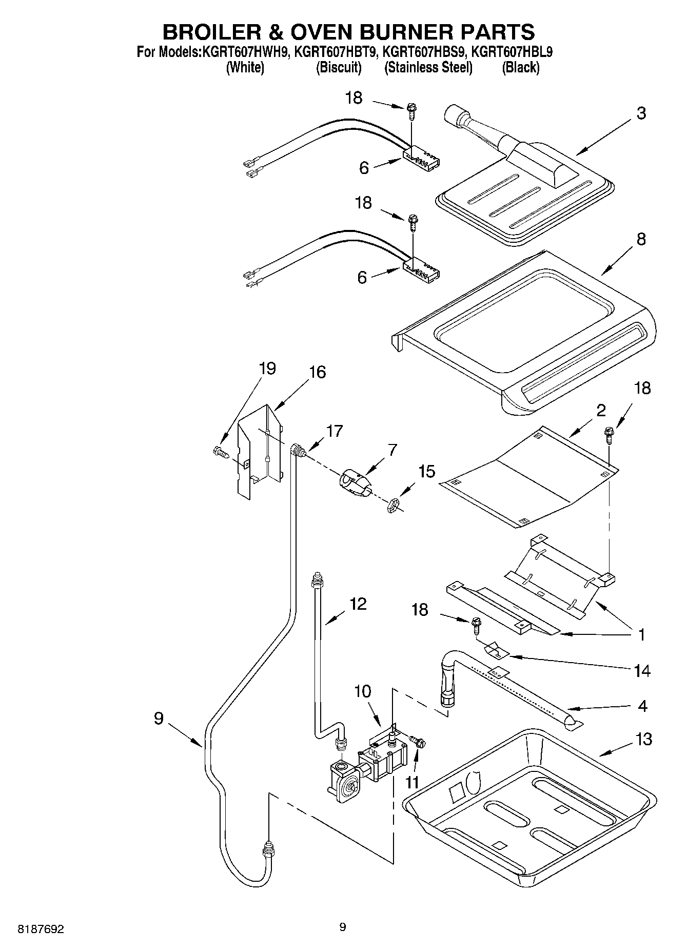 06 - BROILER AND OVEN BURNER