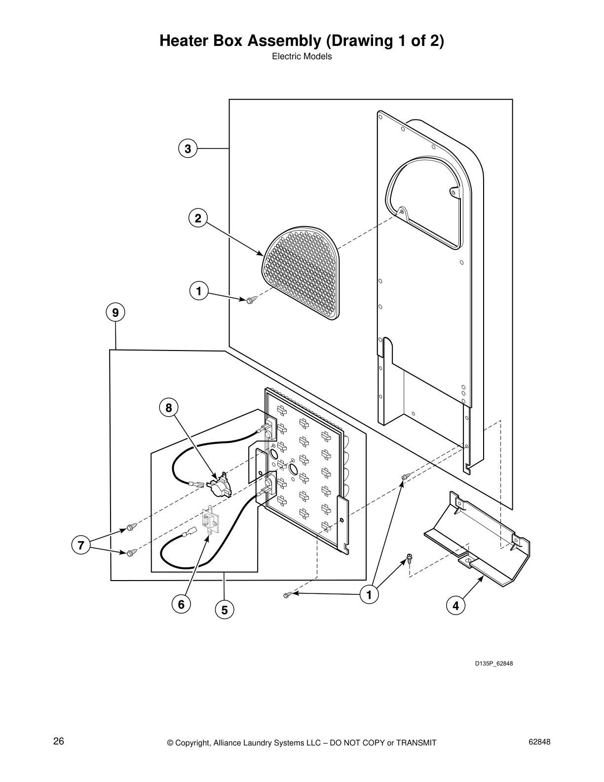 Heater Box Assembly (Drawing 1 of 2)