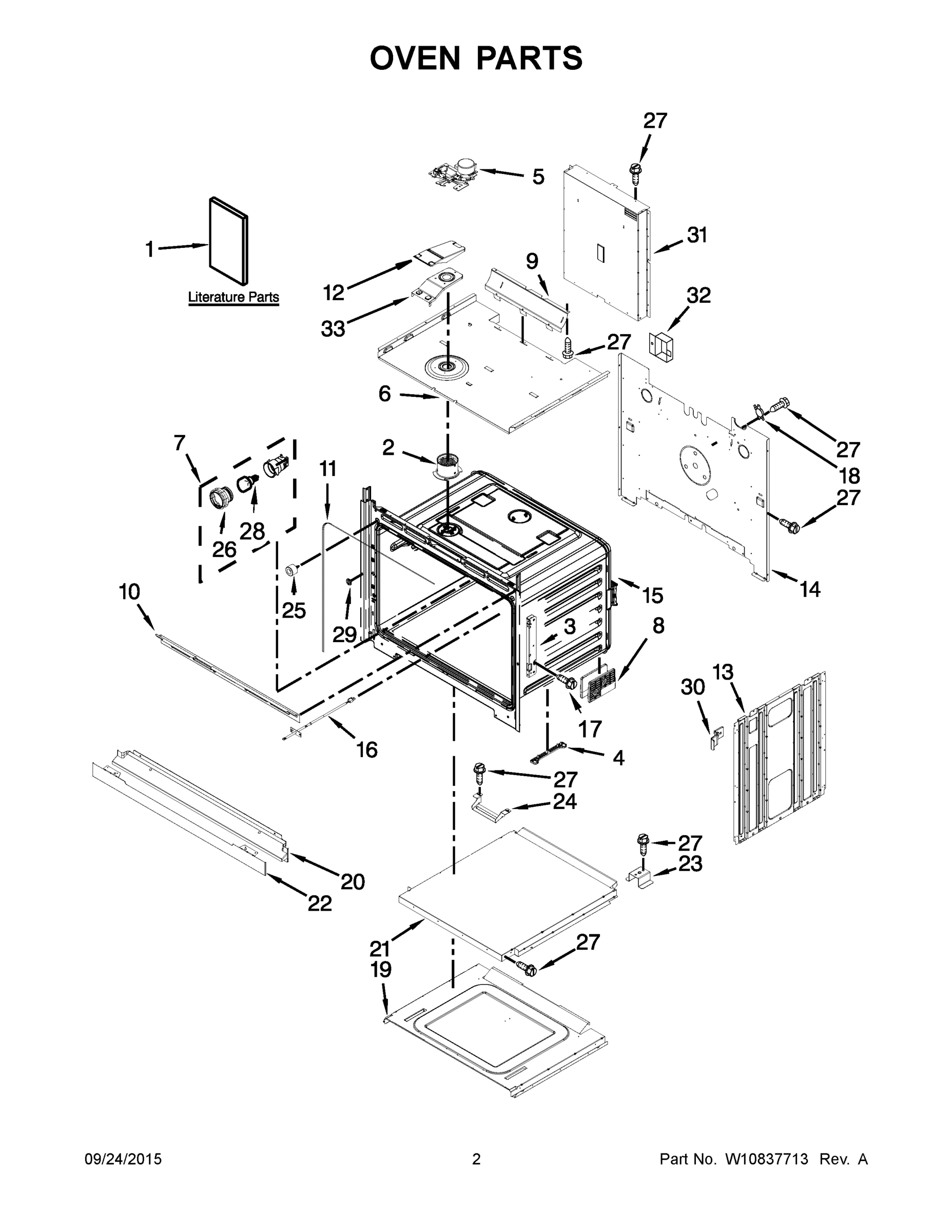 02 - OVEN PARTS