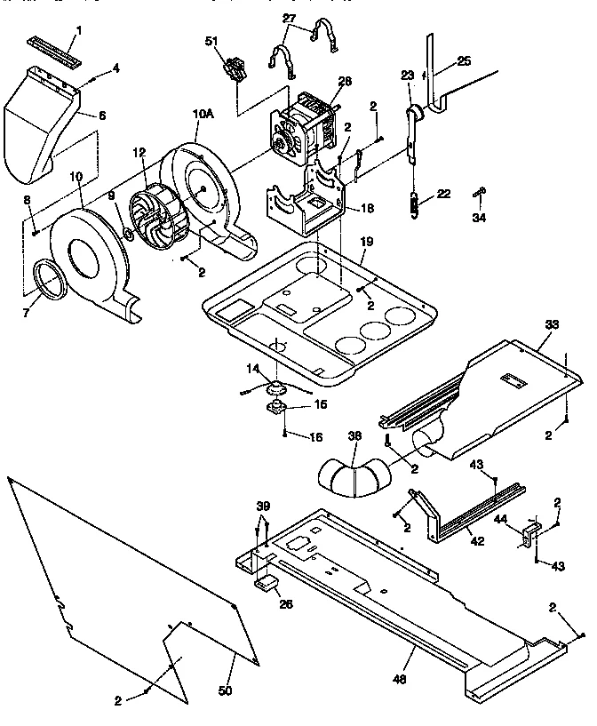 MOTOR/BLOWER/THERMOSTATS