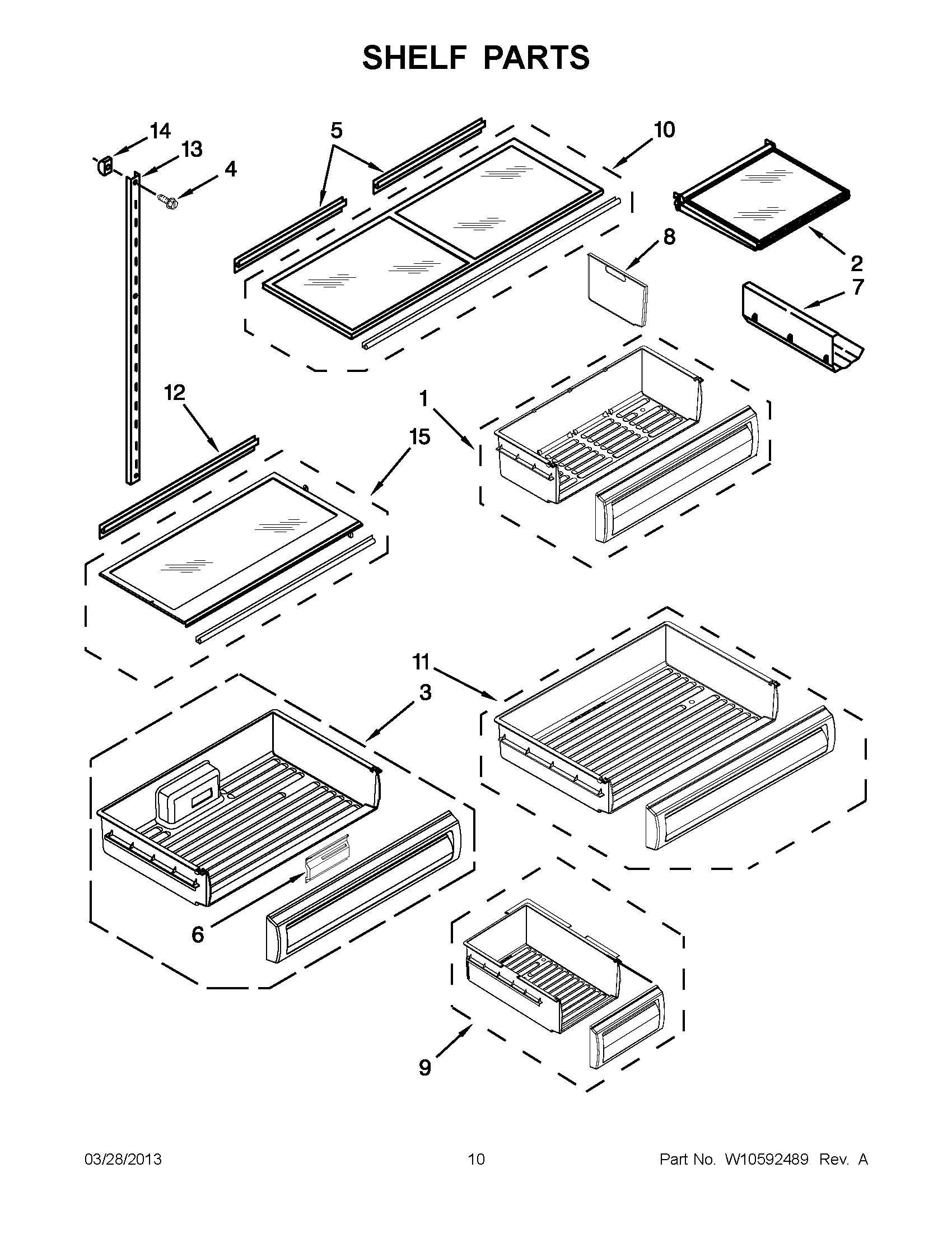 05 - SHELF PARTS
