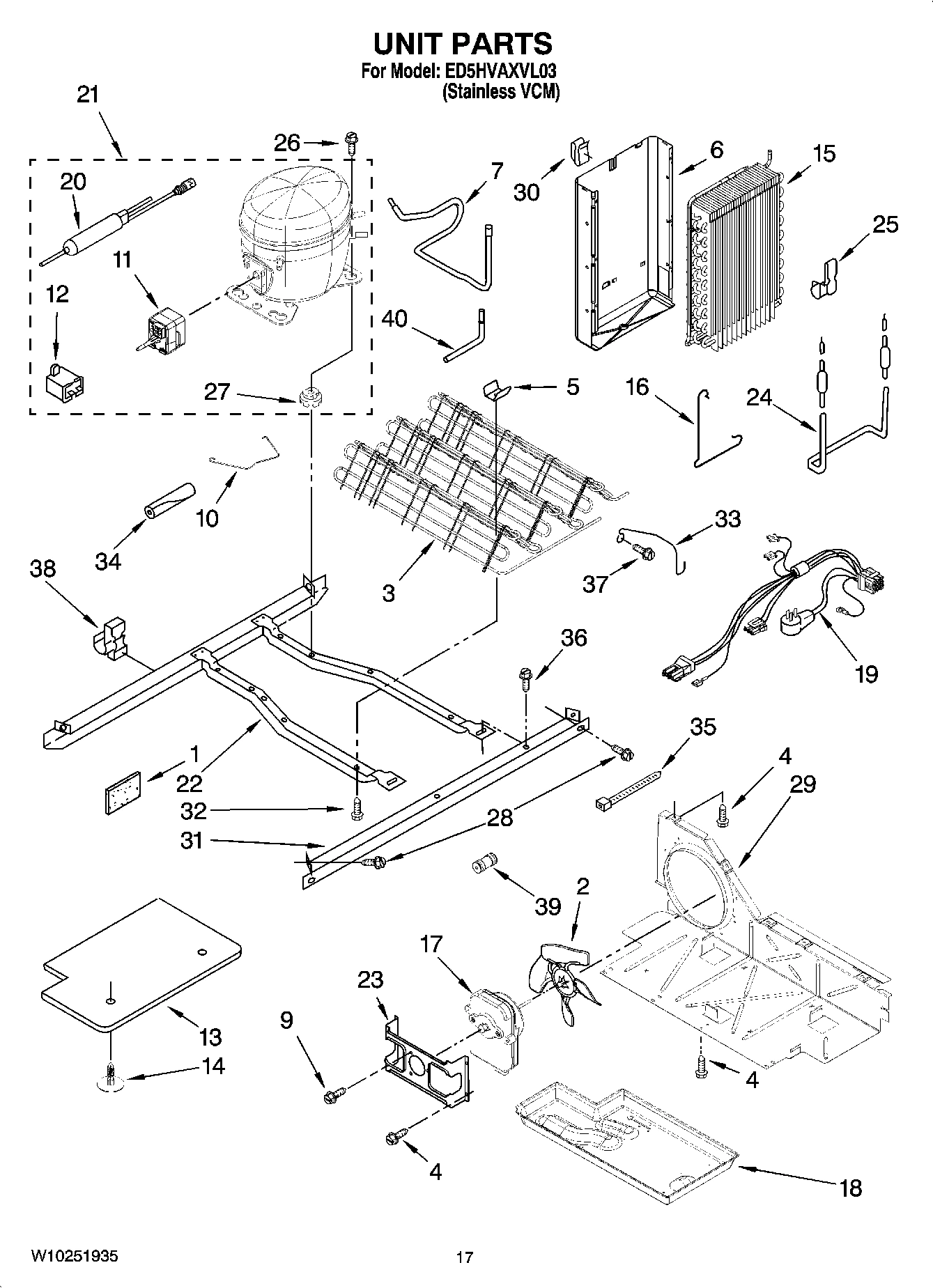 11 - UNIT PARTS