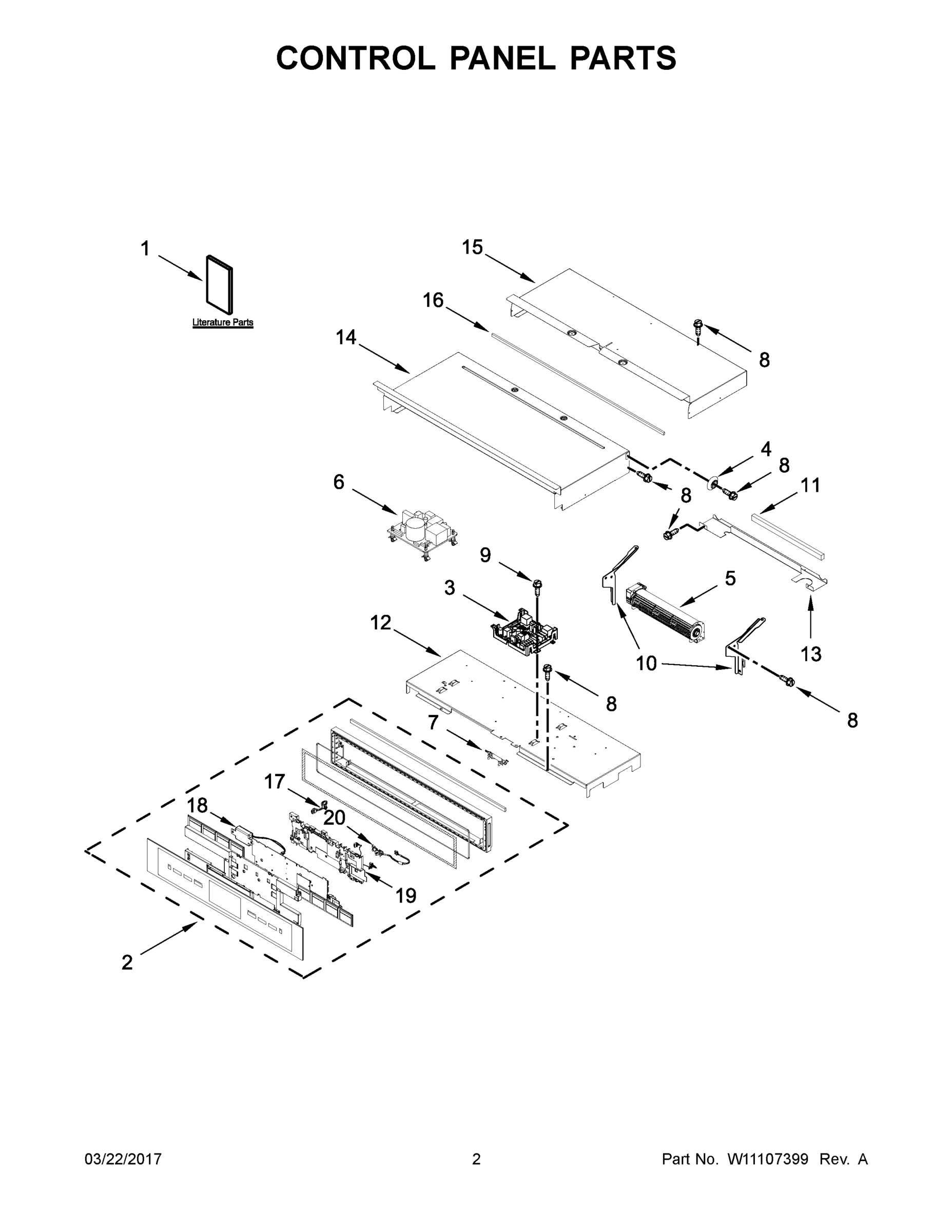 02 - CONTROL PANEL PARTS