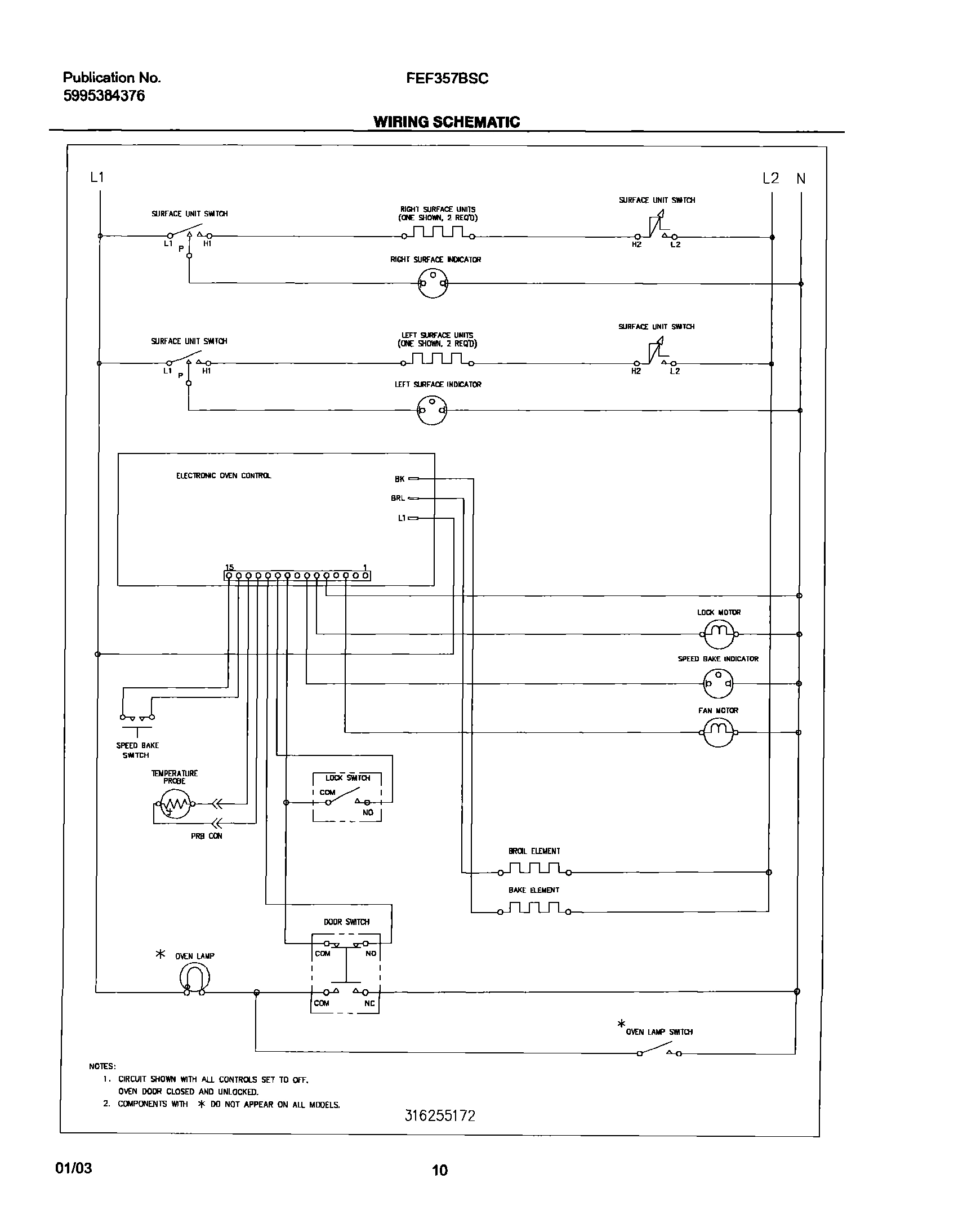 10 - WIRING SCHEMATIC