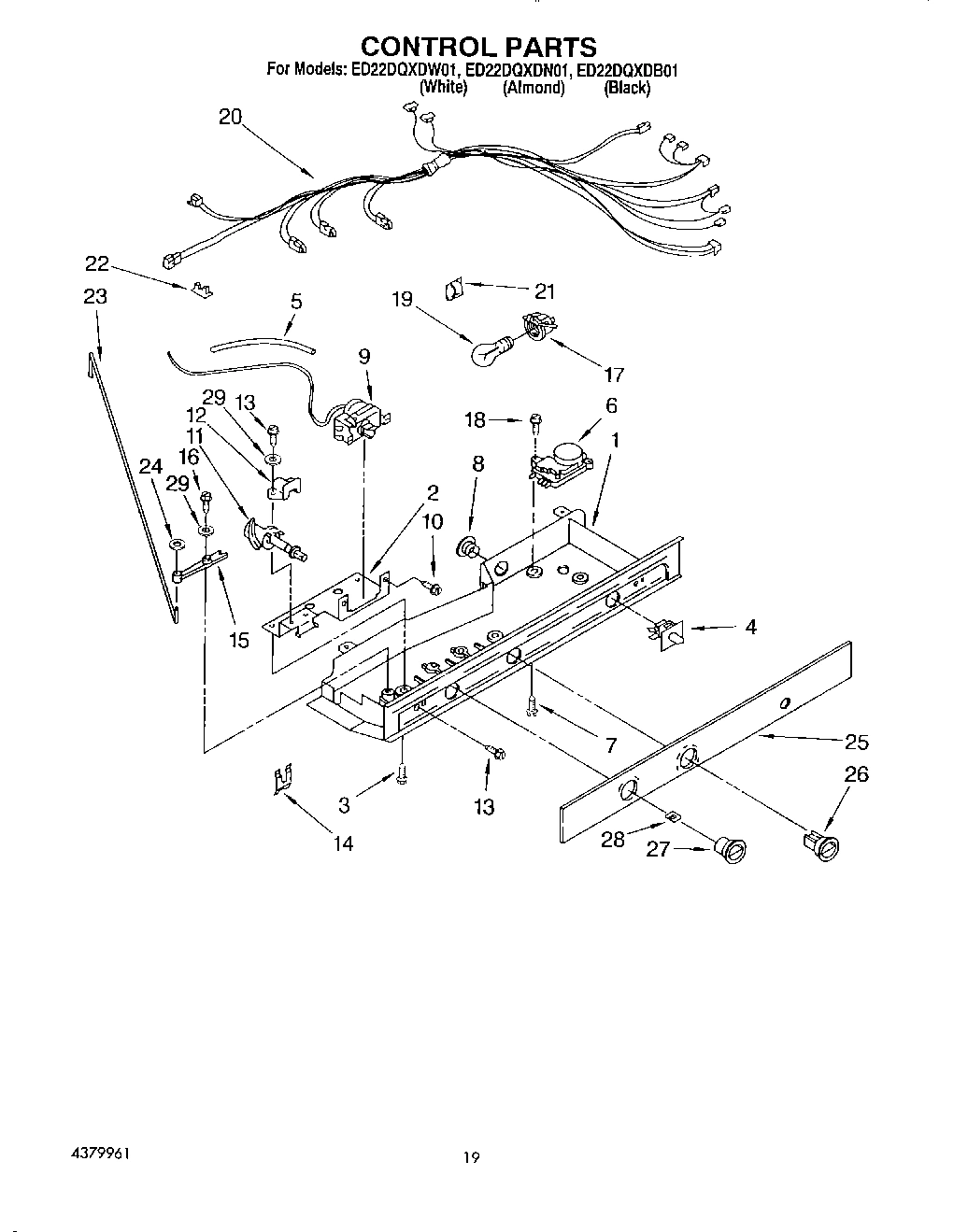 12 - CONTROL, LIT/OPTIONAL