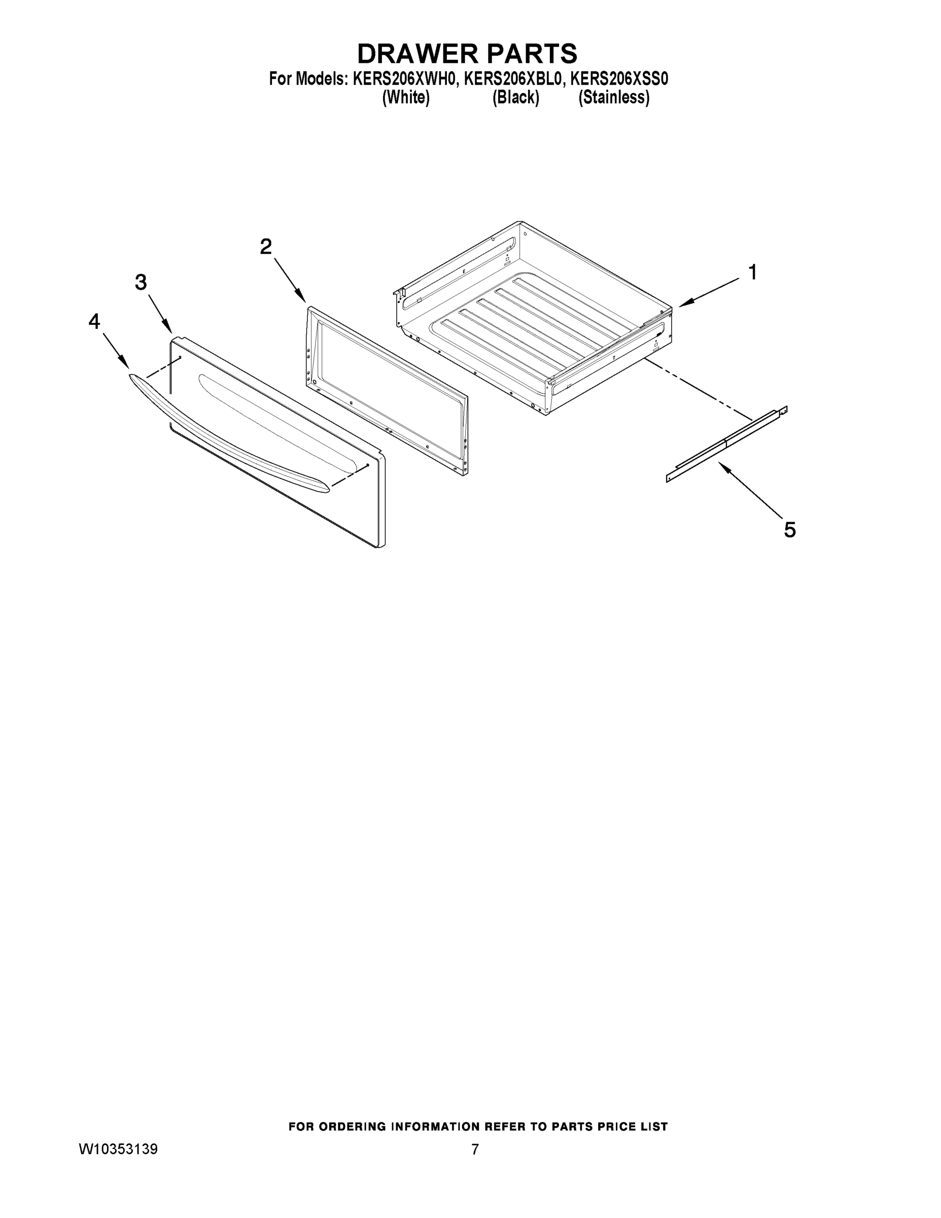 05 - DRAWER PARTS