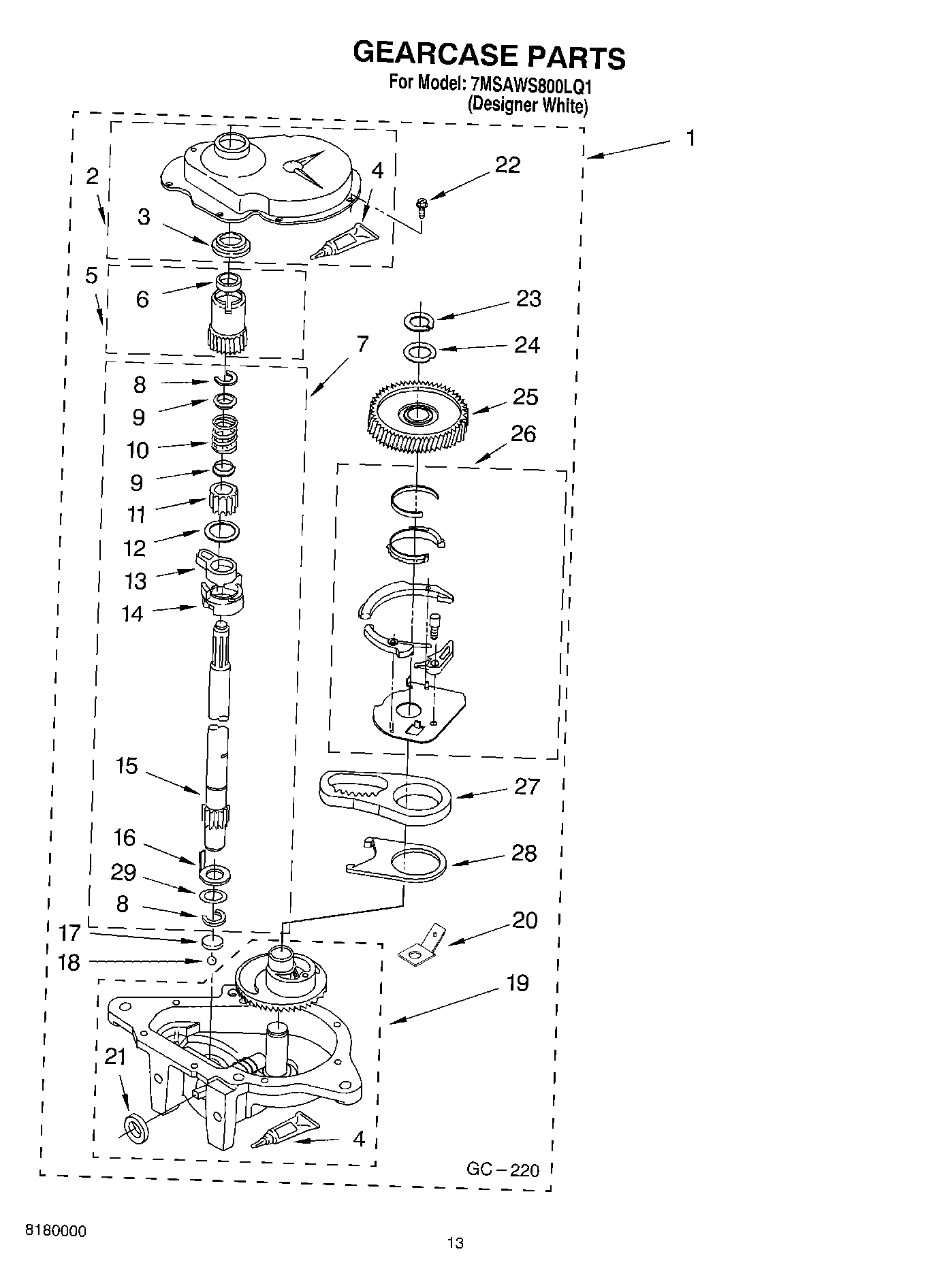 09 - GEARCASE PARTS