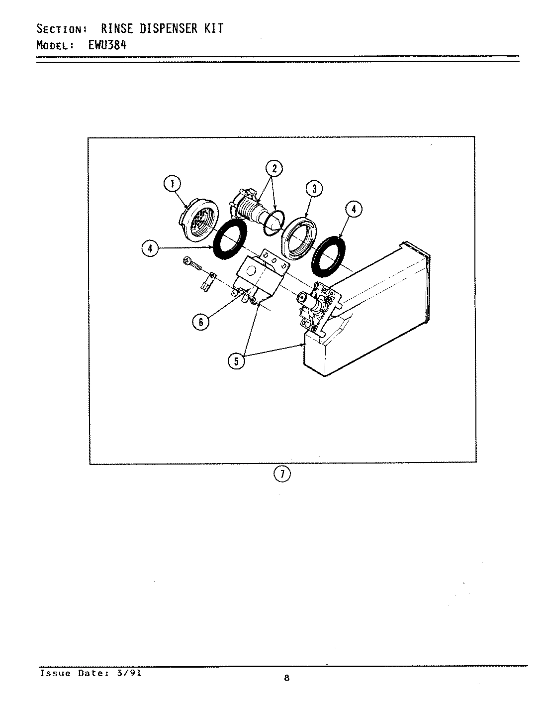 09 - RINSE DISPENSER KIT