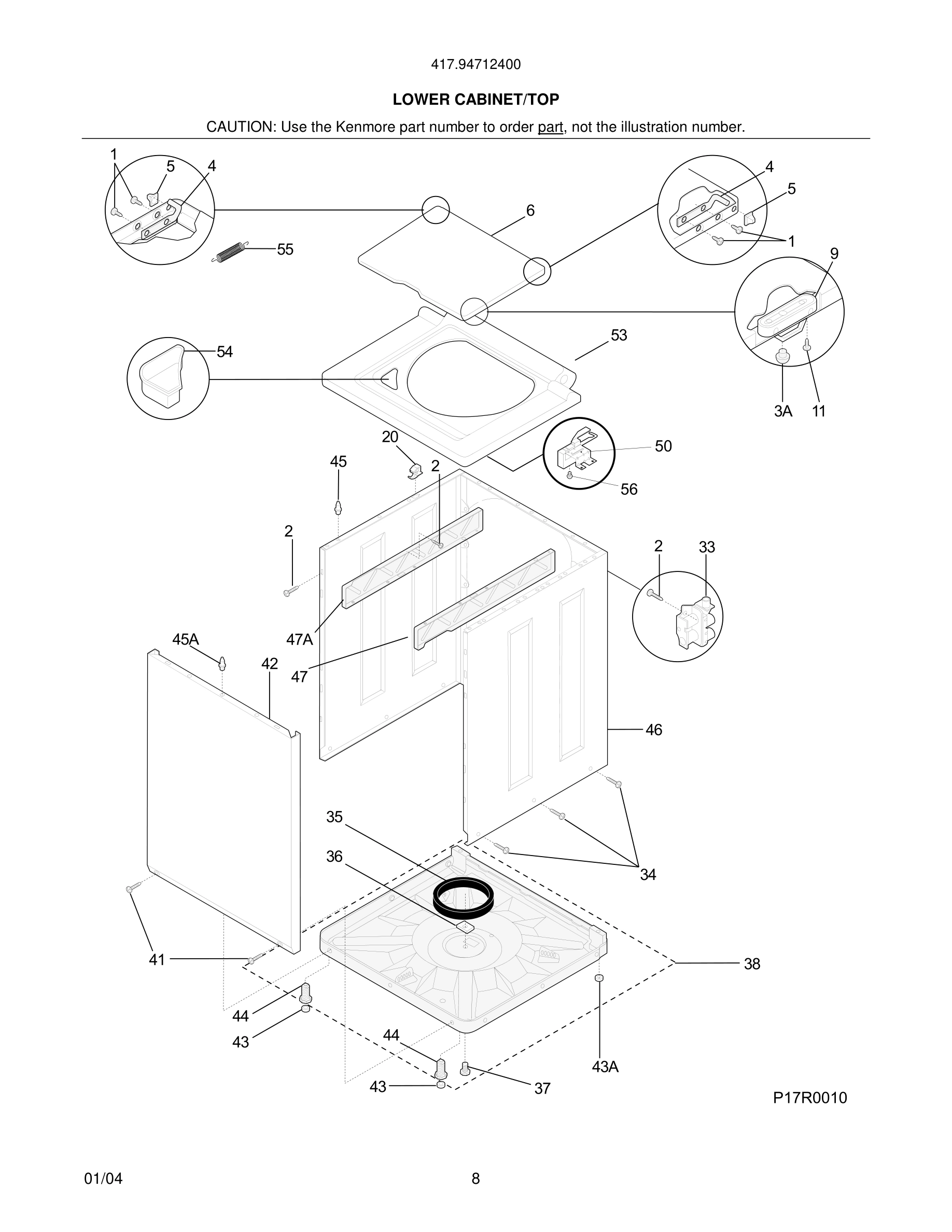 09 - LOWER CABINET/TOP