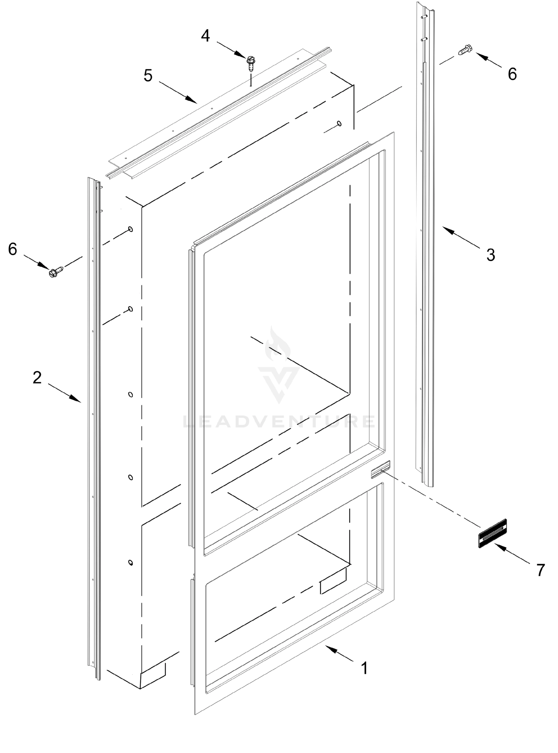 CABINET TRIM PARTS