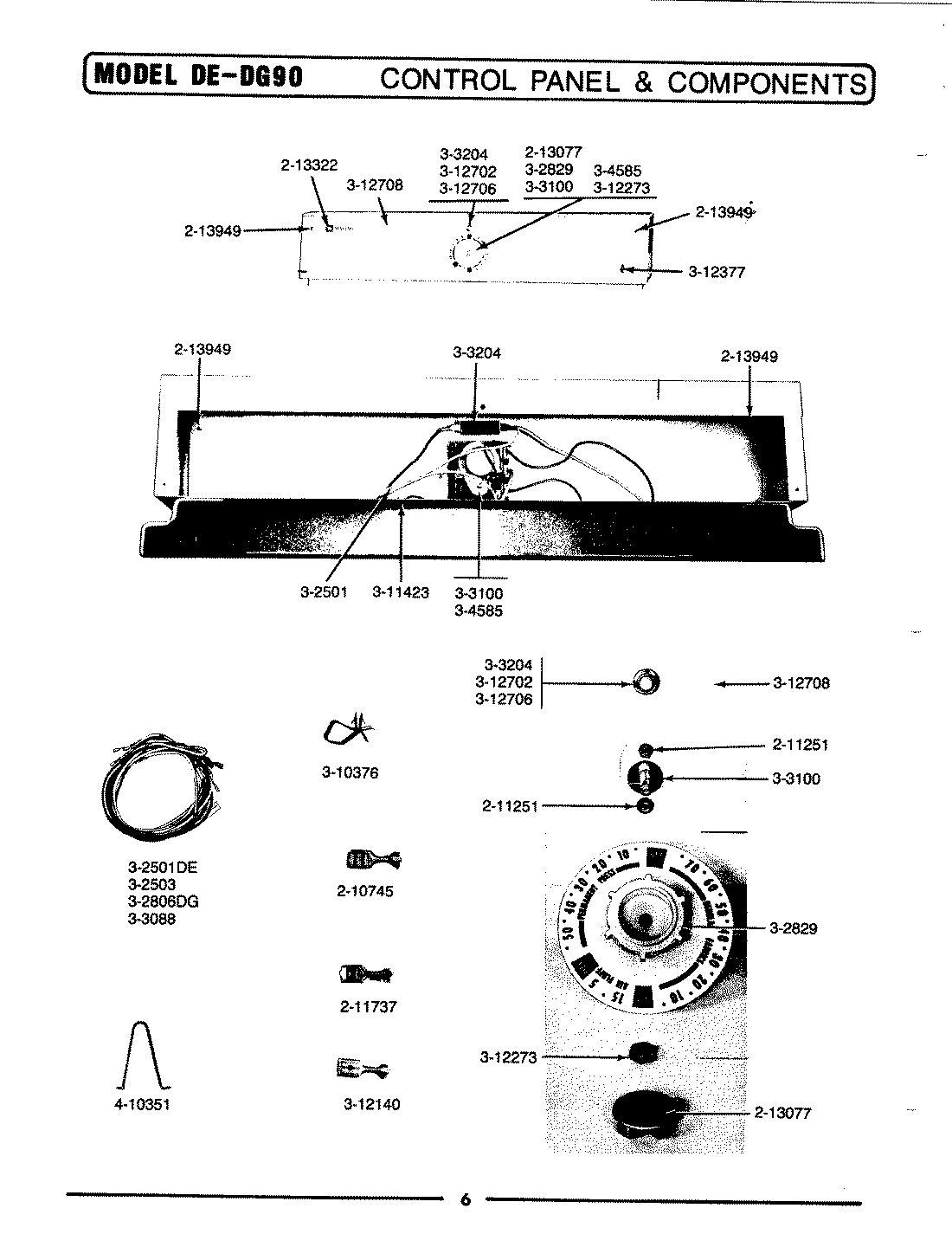 02 - CONTROL PANEL & COMPONENTS