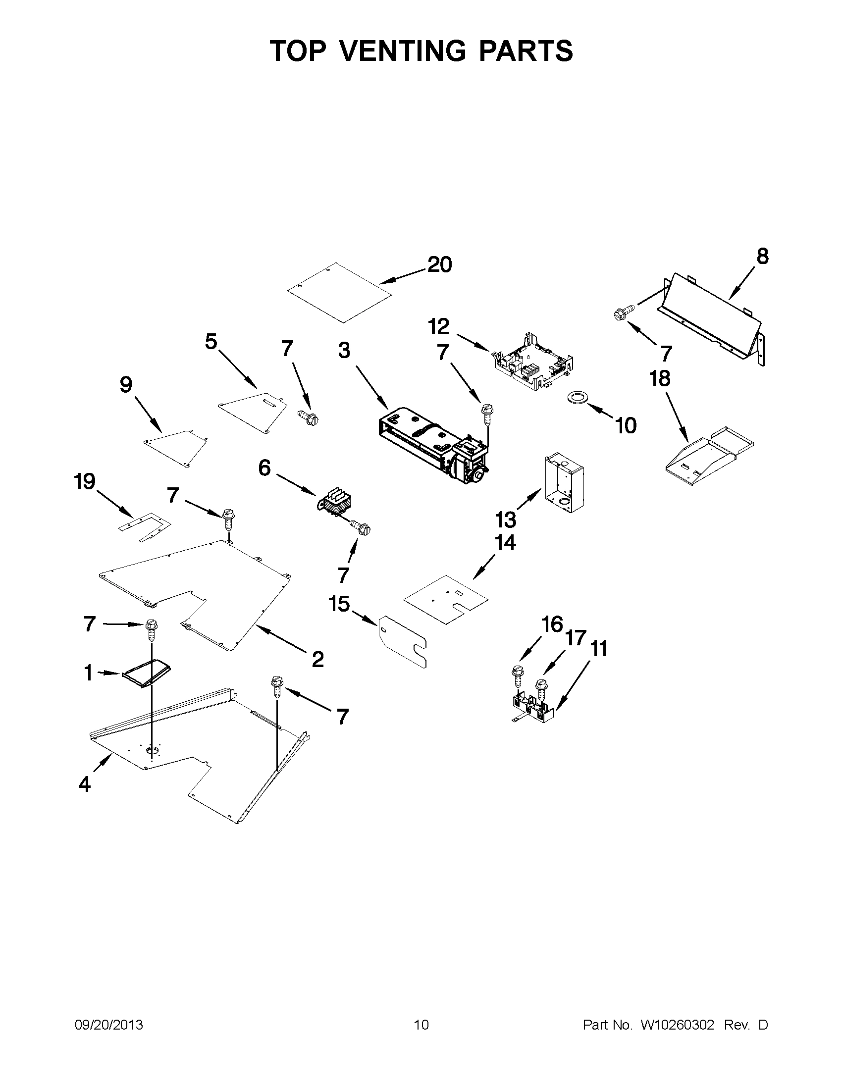 06 - TOP VENTING PARTS