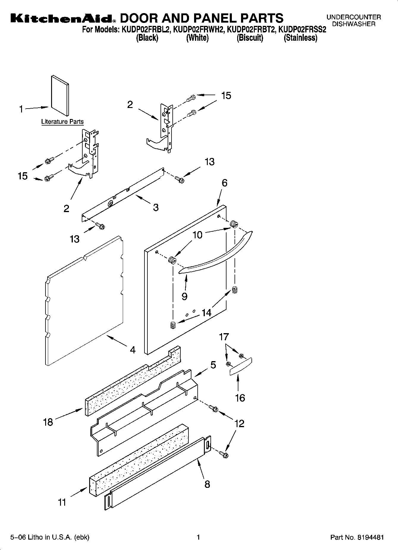 01 - DOOR AND PANEL PARTS