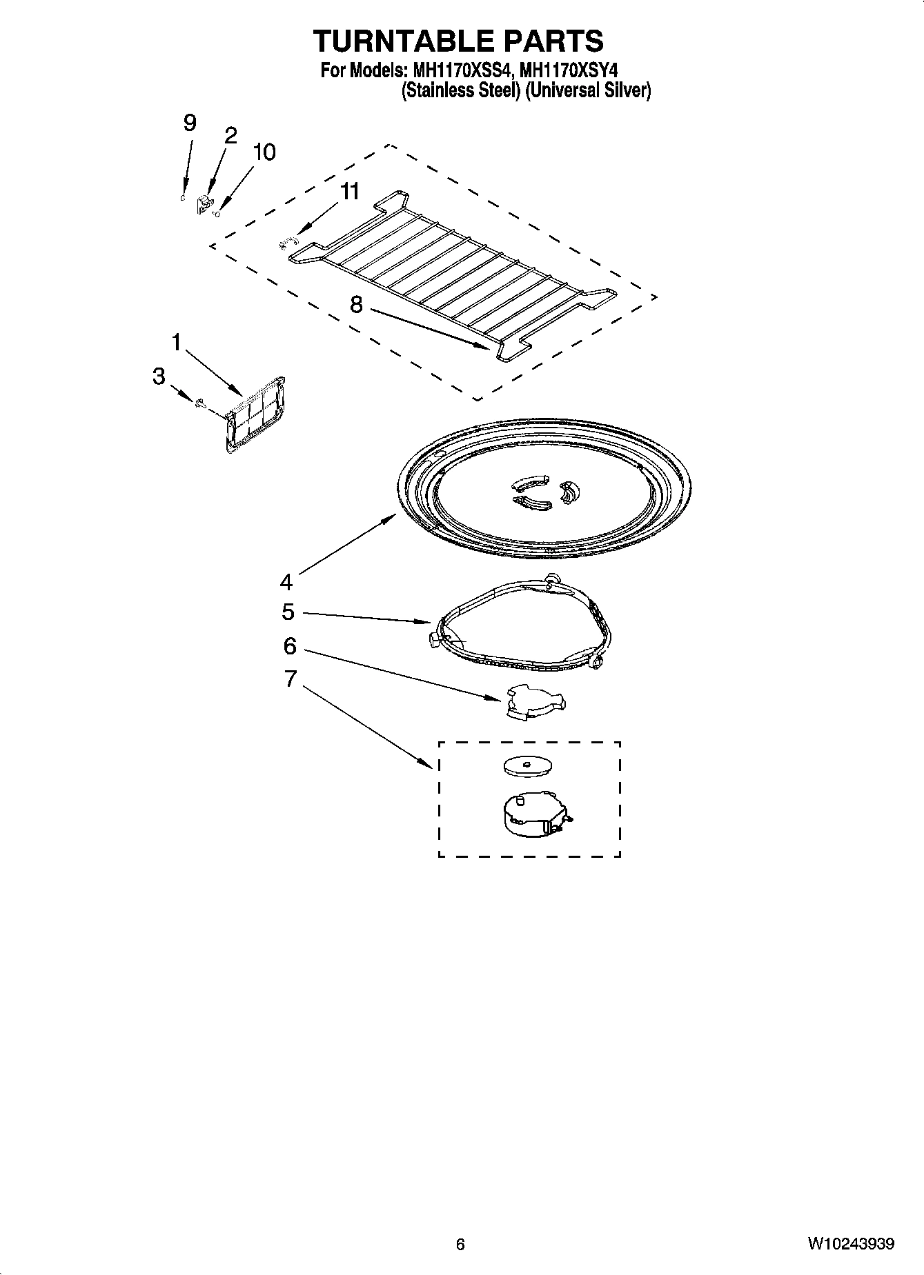 05 - TURNTABLE PARTS