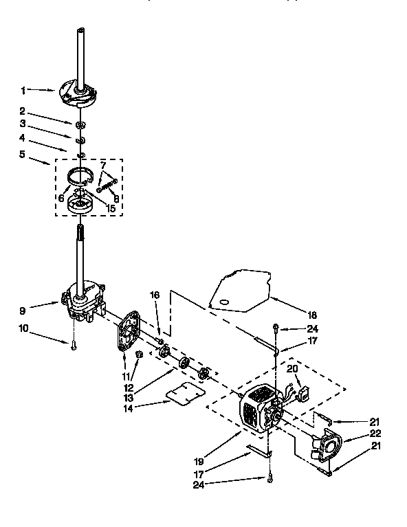 BRAKE, CLUTCH, MOTOR AND PUMP