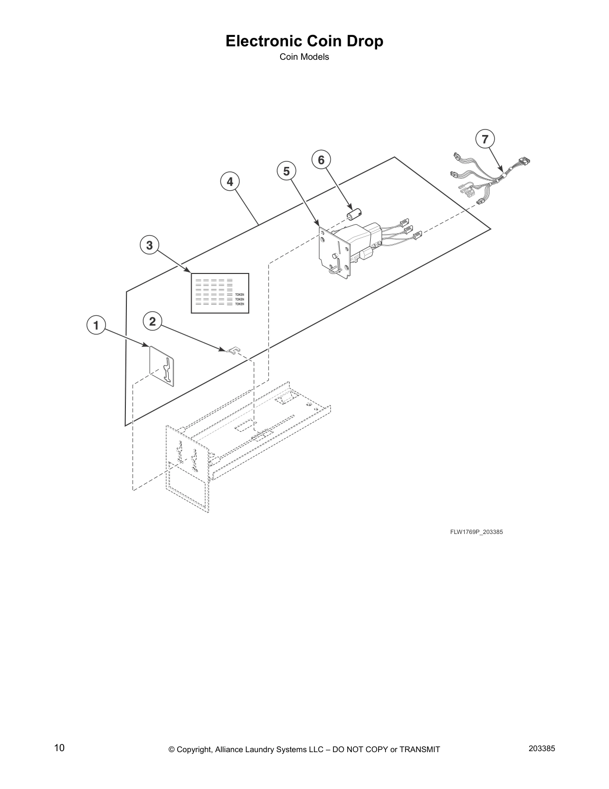 Electronic Coin Drop