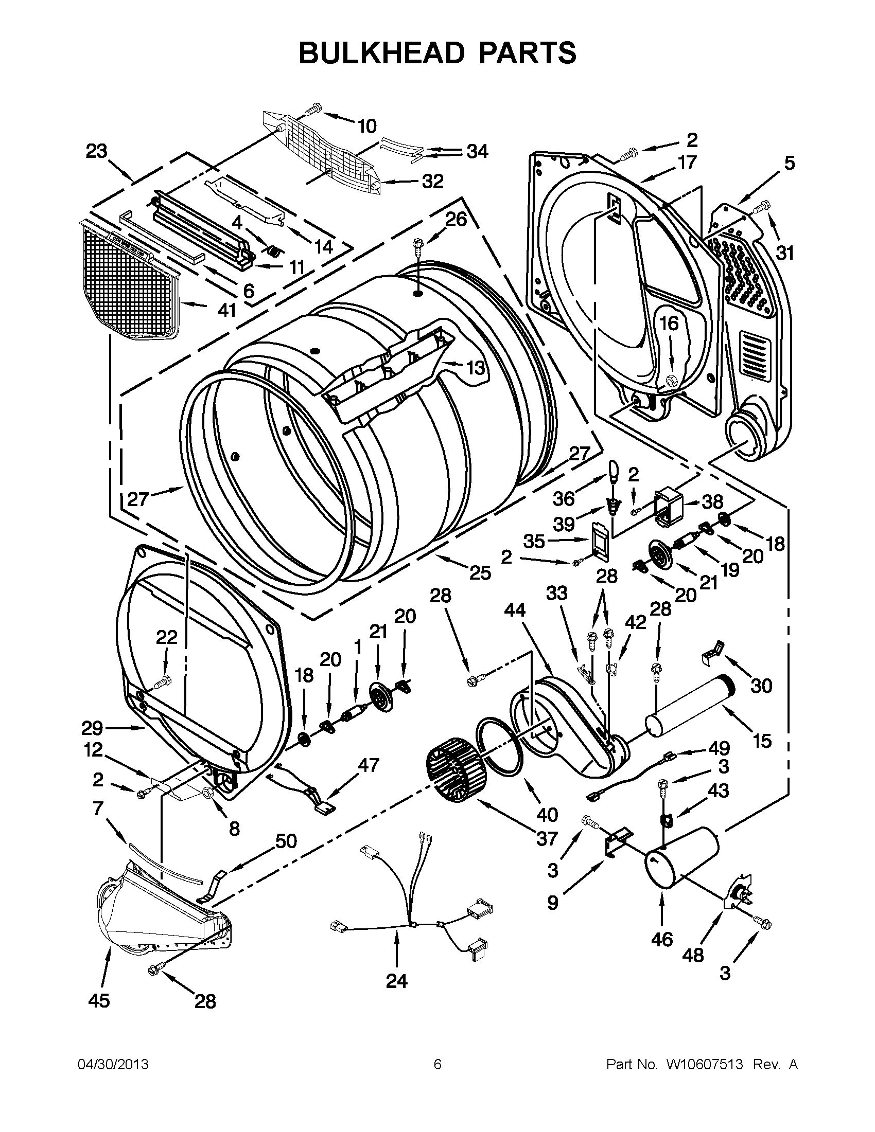 03 - BULKHEAD PARTS