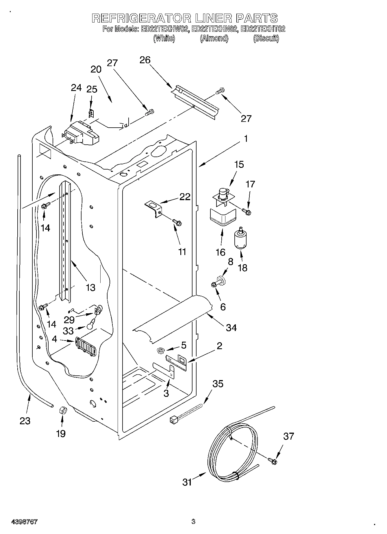 02 - REFRIGERATOR LINER