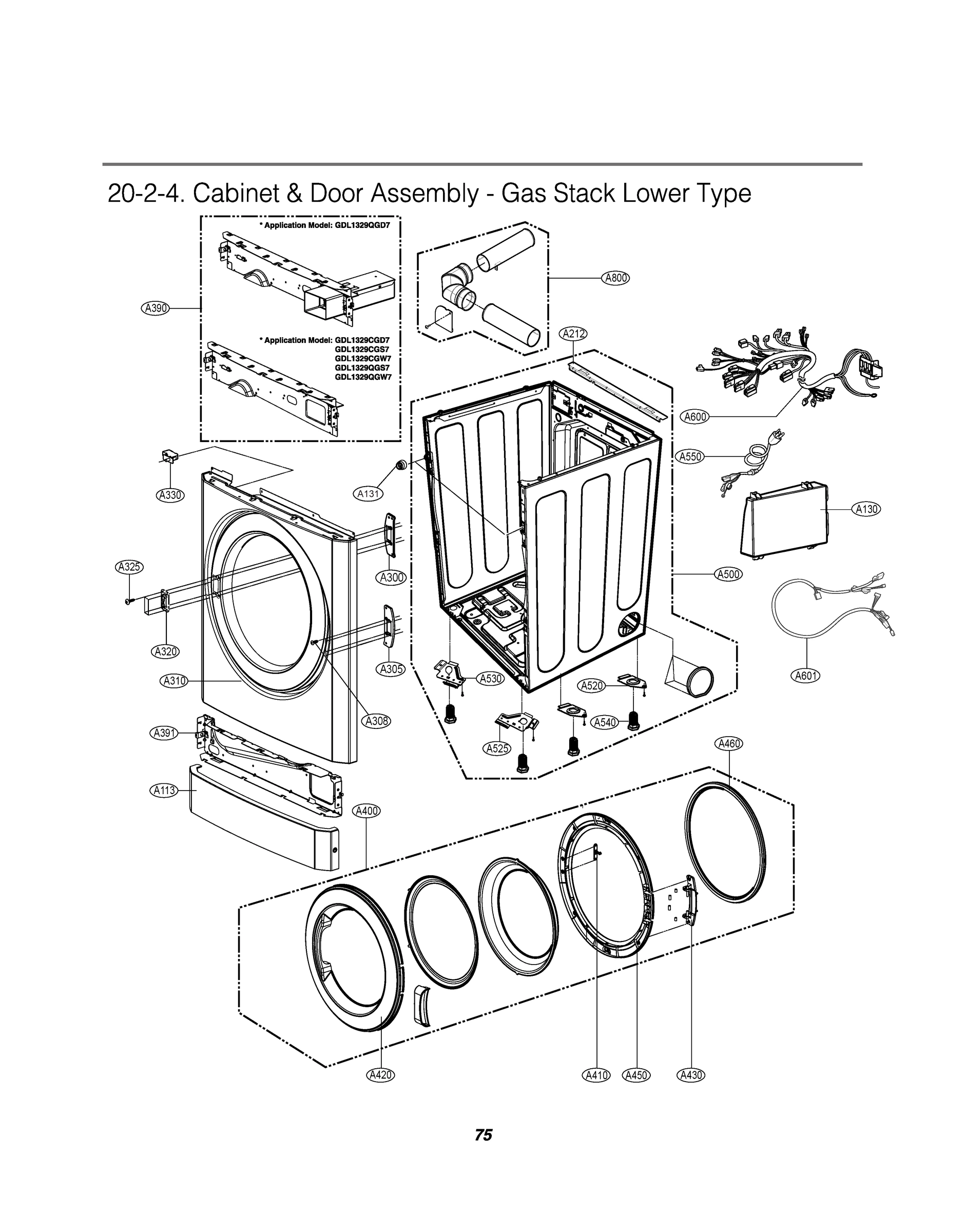 CABINET & DOOR ASSEMBLY
