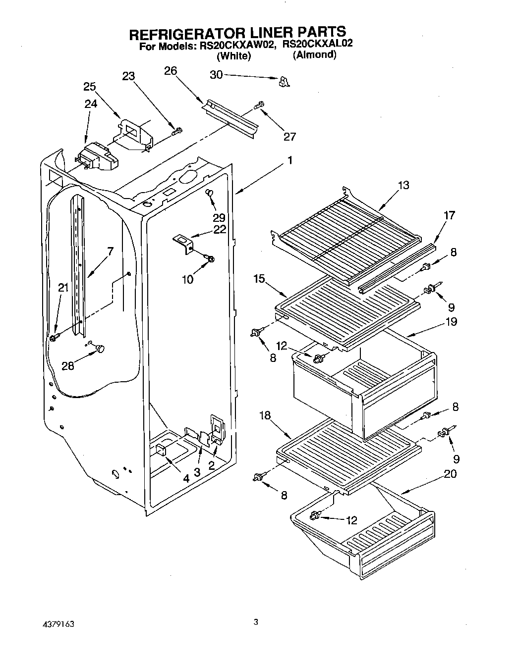 02 - REFRIGERATOR LINER