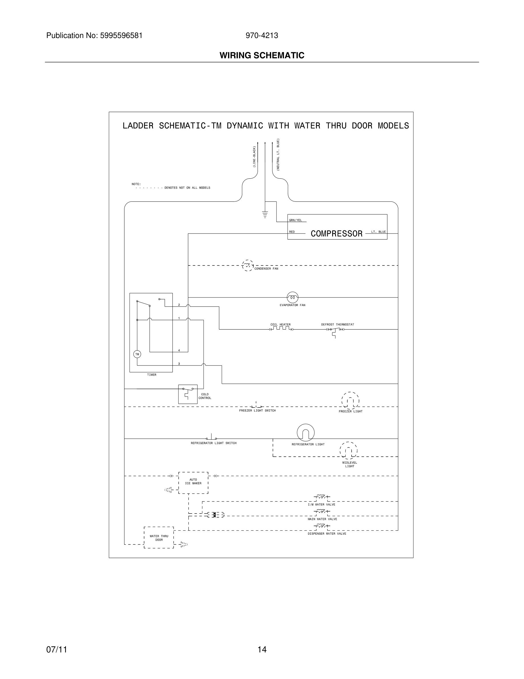 14 - WIRING SCHEMATIC
