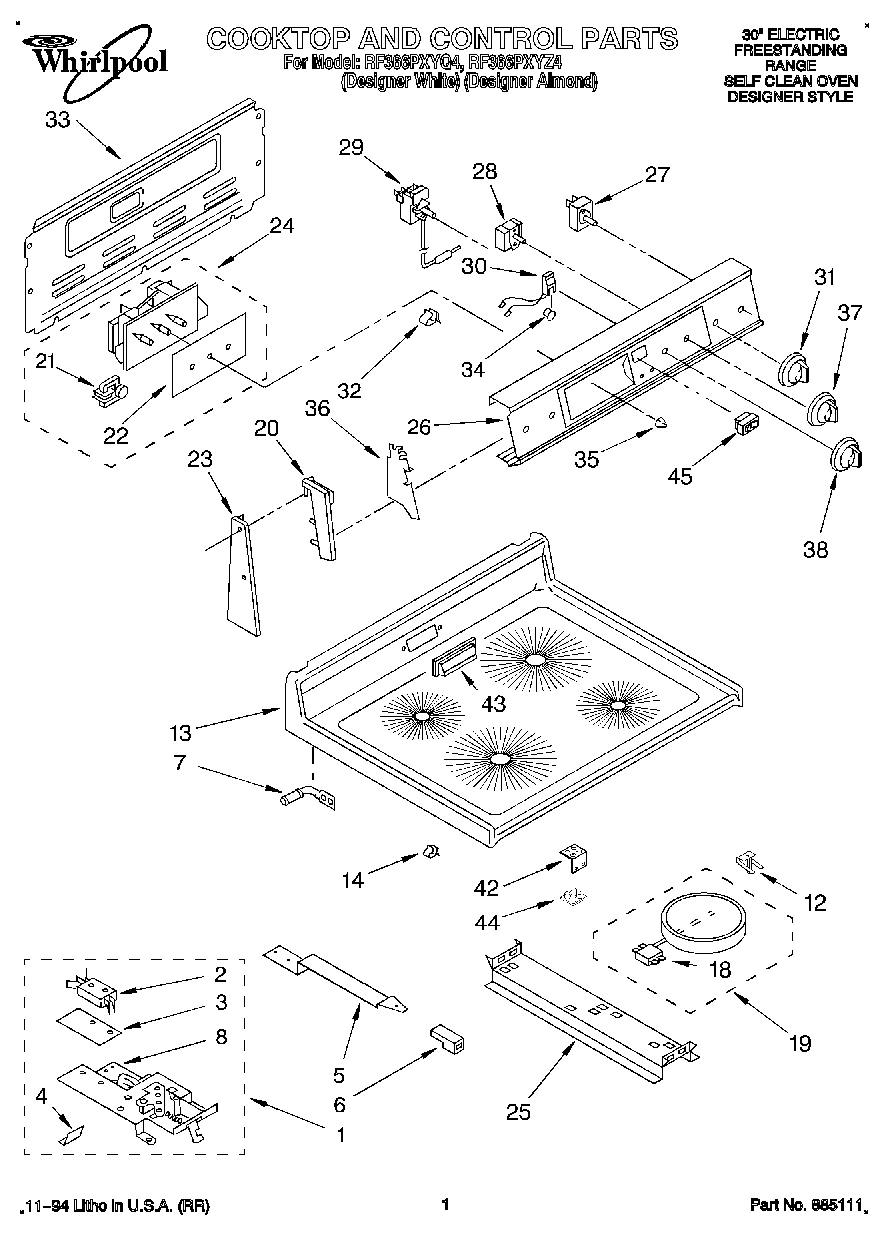 01 - COOKTOP AND CONTROL