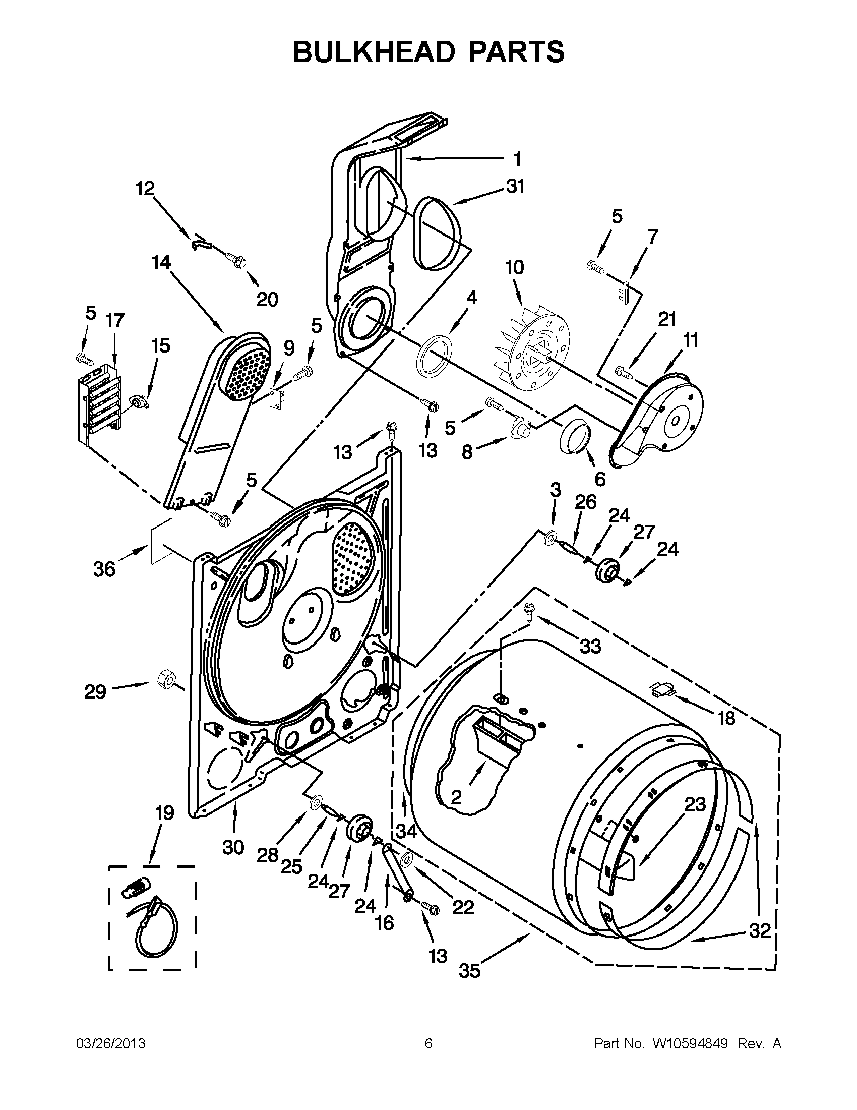 03 - BULKHEAD PARTS