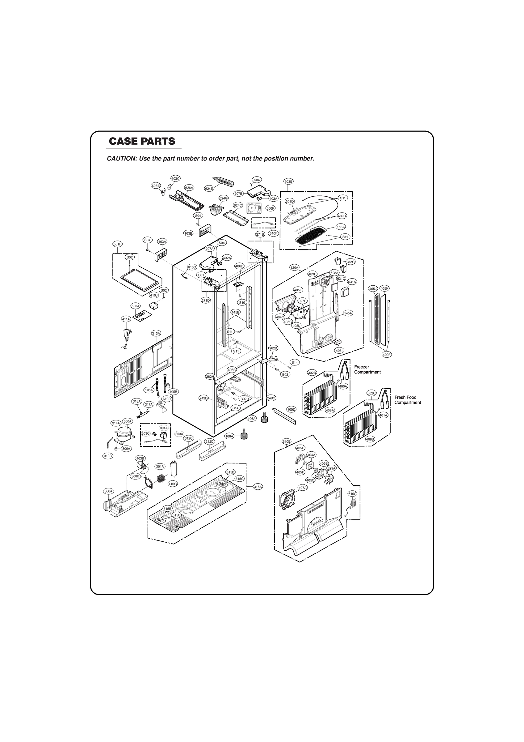 CASE PARTS