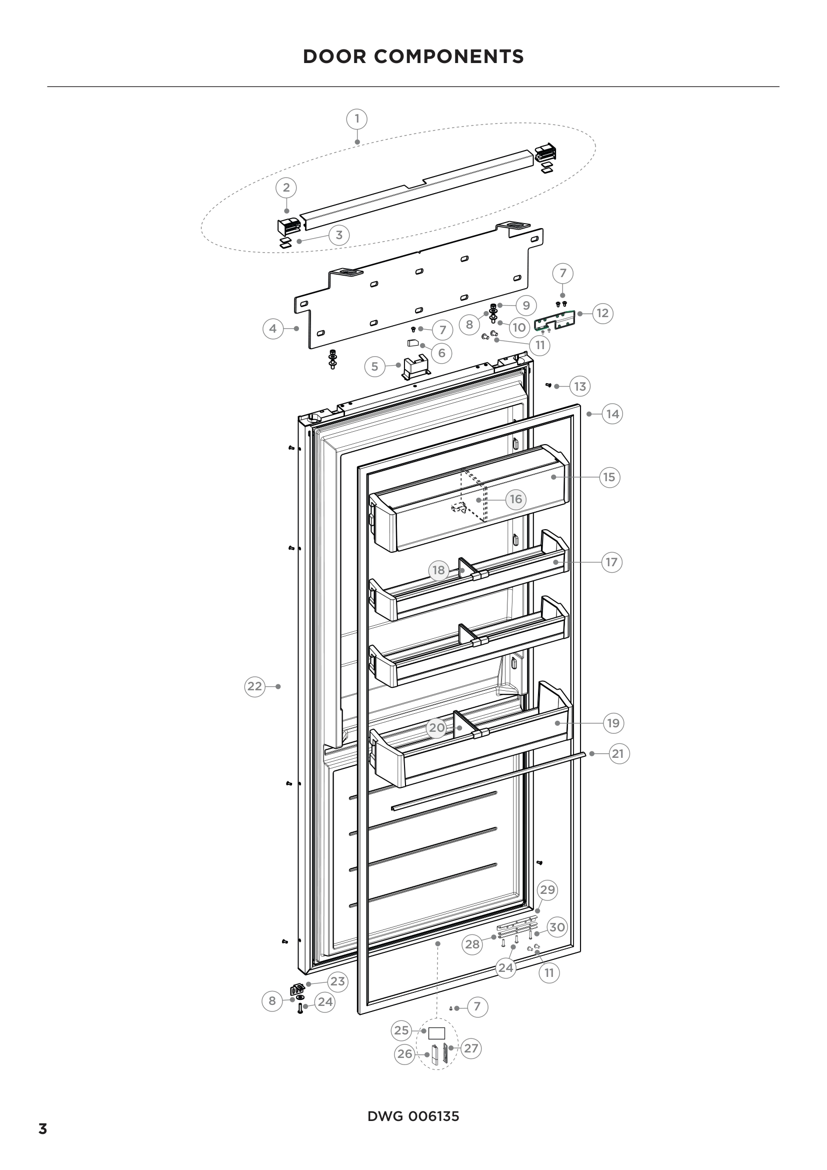 DOOR COMPONENTS
