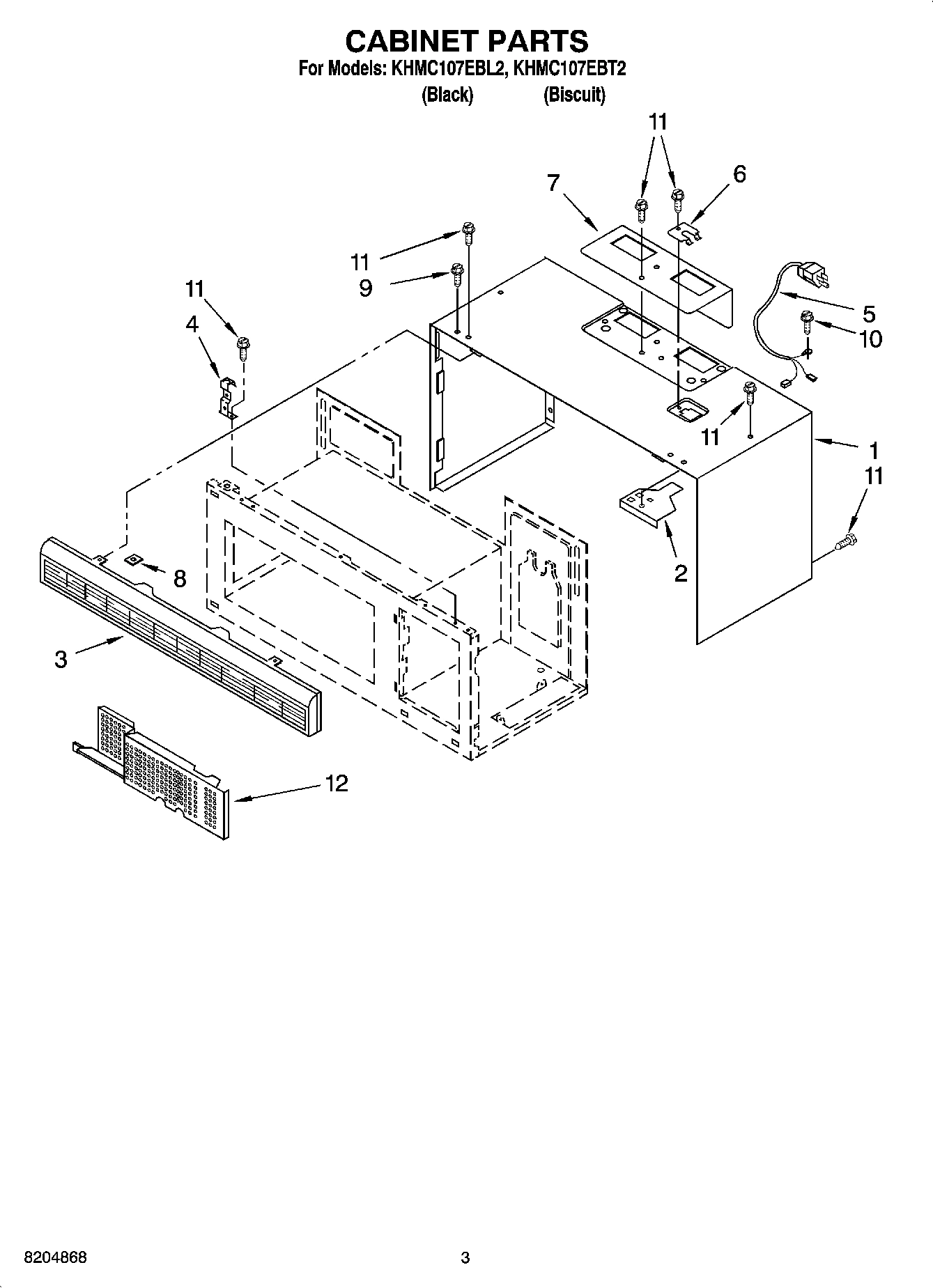 03 - CABINET PARTS