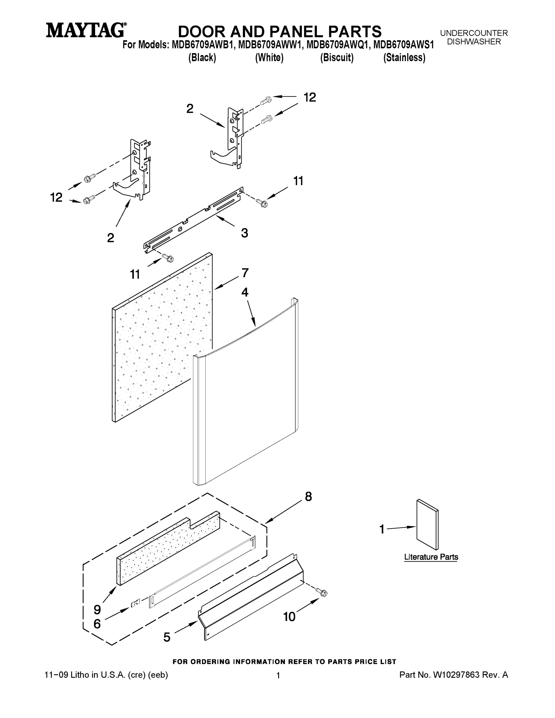 01 - DOOR AND PANEL PARTS