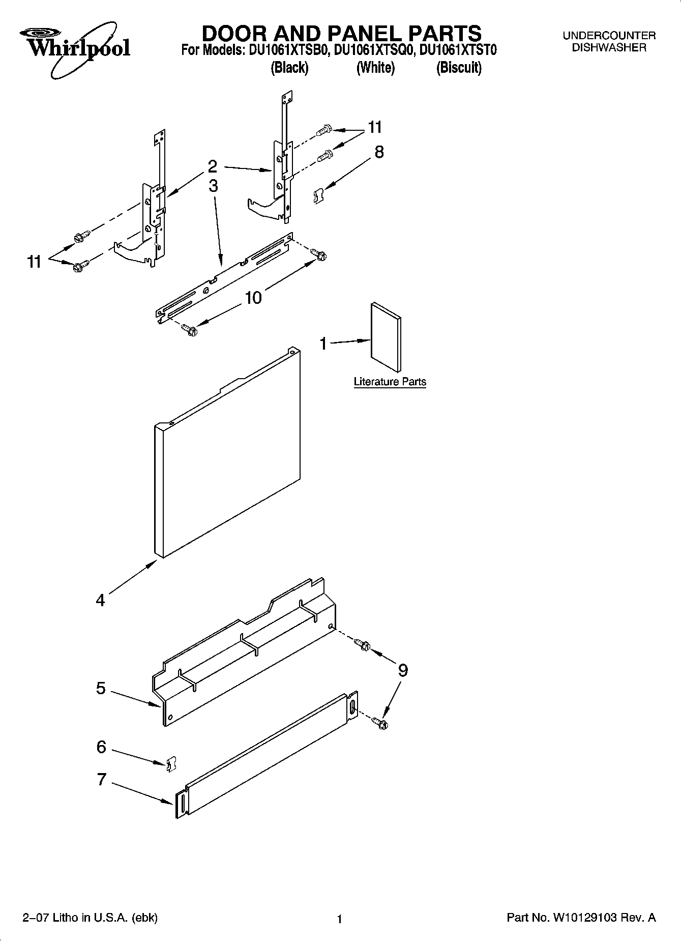 01 - DOOR AND PANEL PARTS