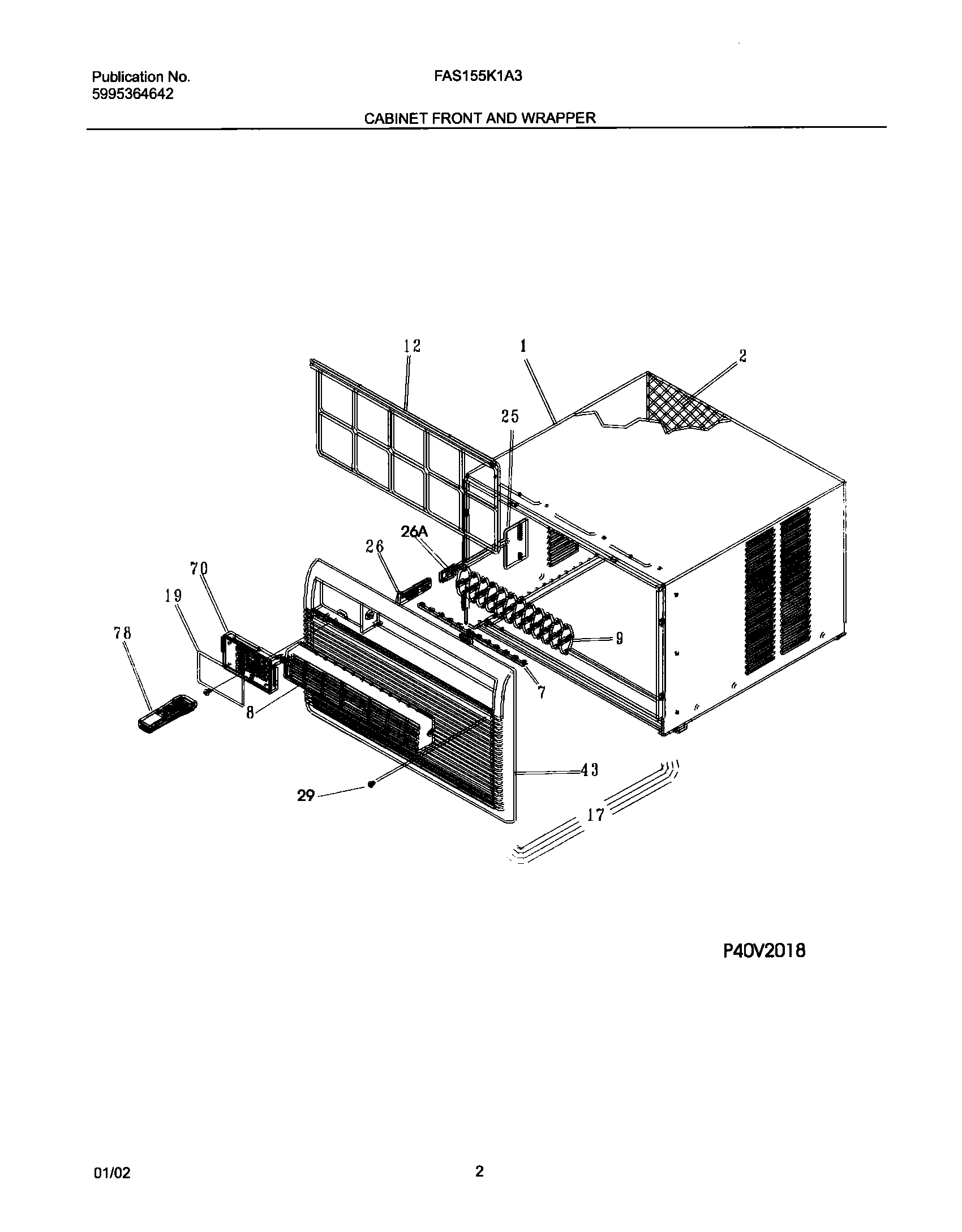 03 - CABINET FRONT AND WRAPPER