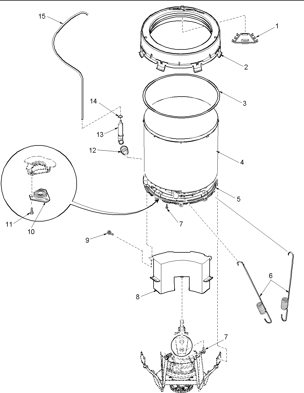 08 - Outer Tub and Pressure Tube