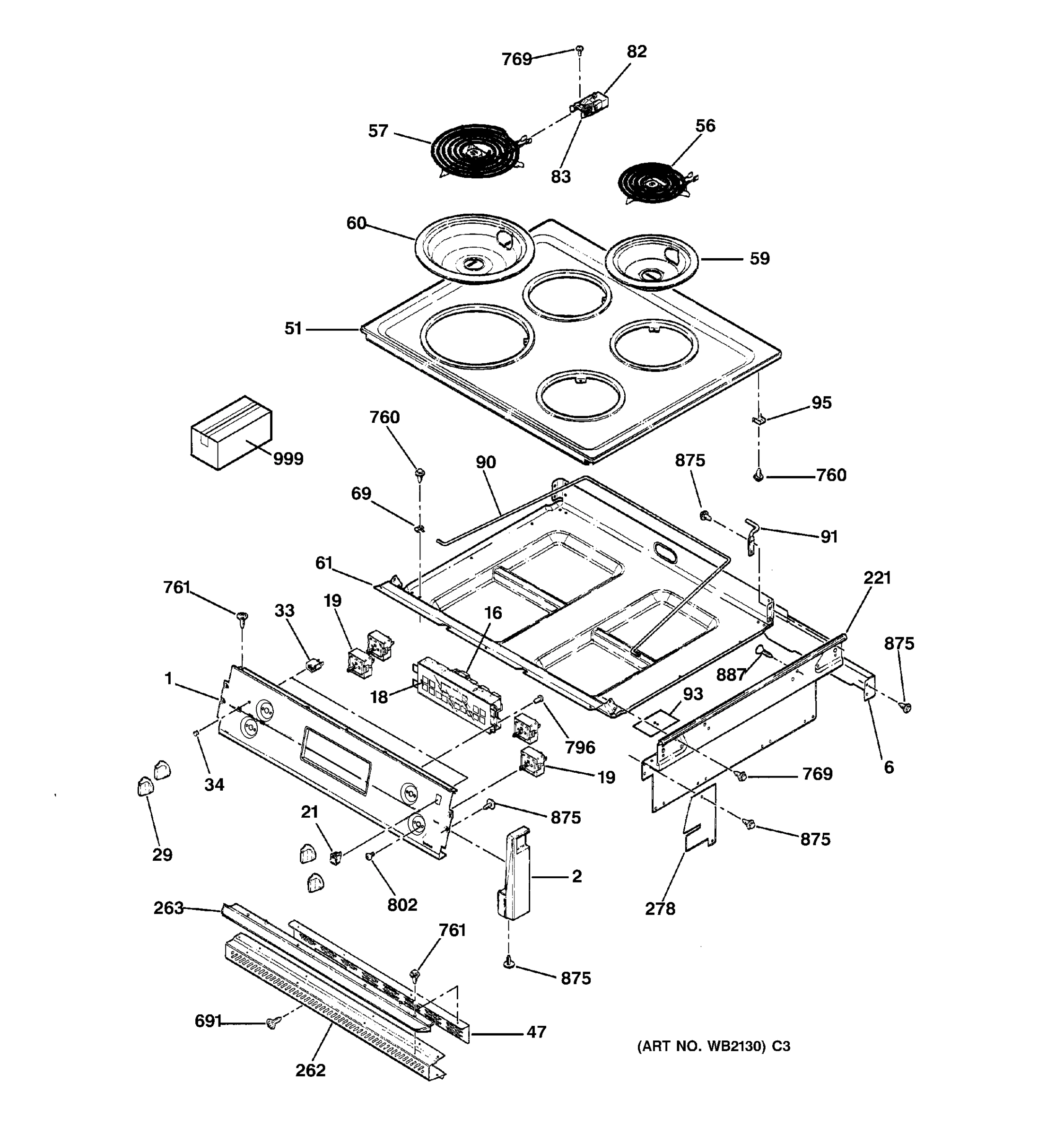 CONTROLS & COOKTOP