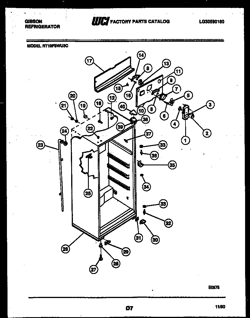 03 - CABINET PARTS