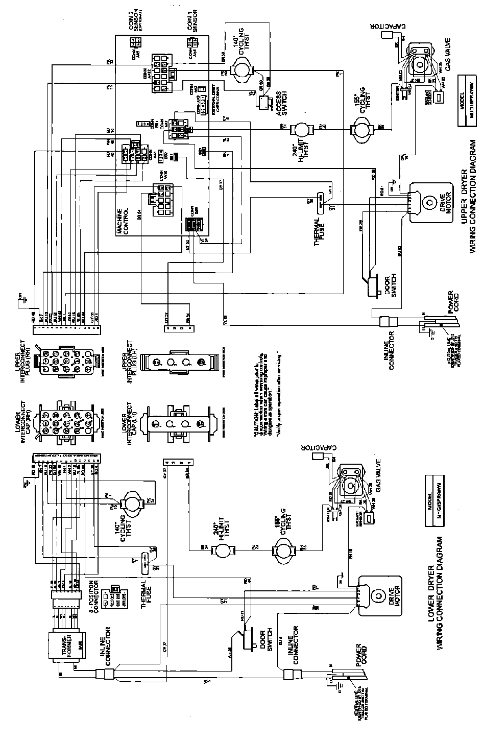 10 - WIRING INFORMATION (MLG15PRAW)