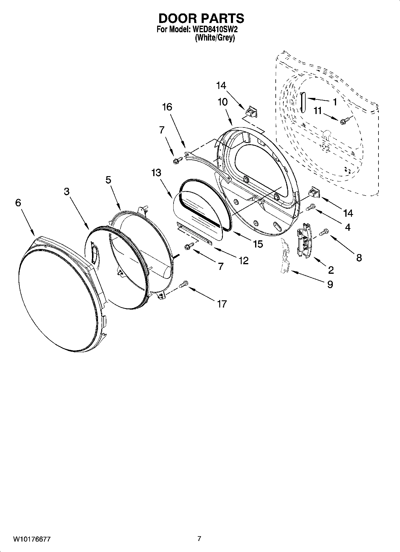 04 - DOOR PARTS, OPTIONAL PARTS (NOT INCLUDED)