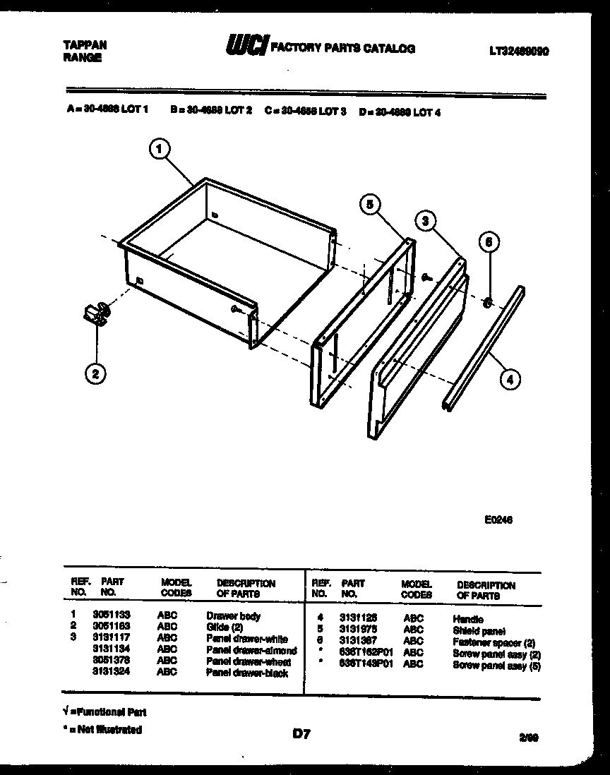 07 - DRAWER PARTS
