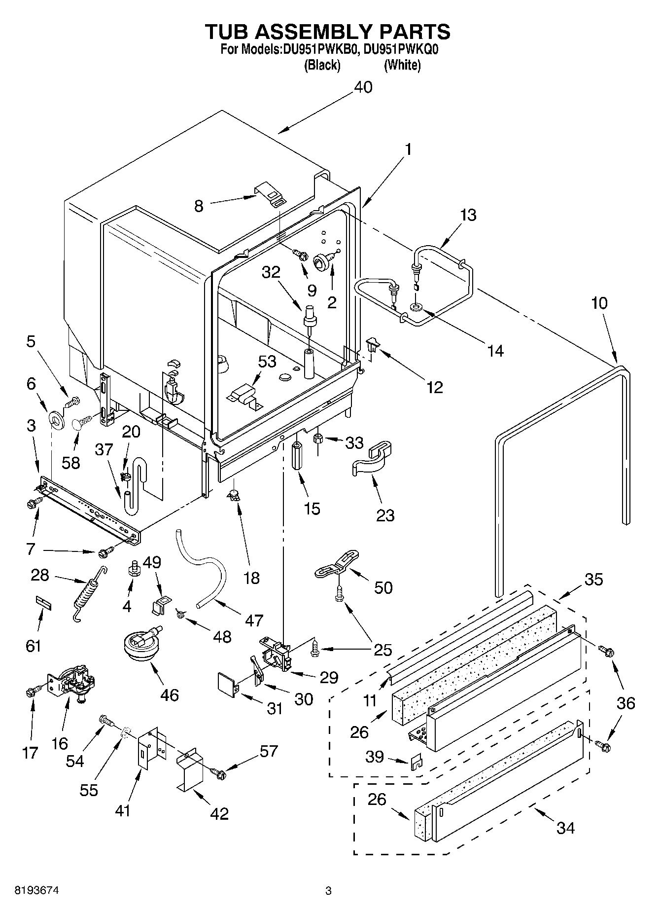 03 - TUB ASSEMBLY