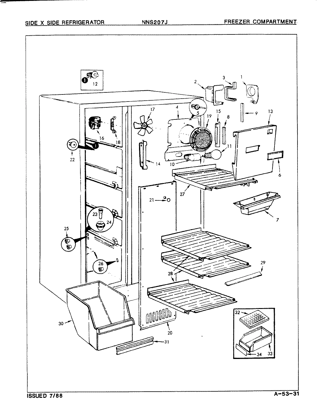 01 - FREEZER COMPARTMENT