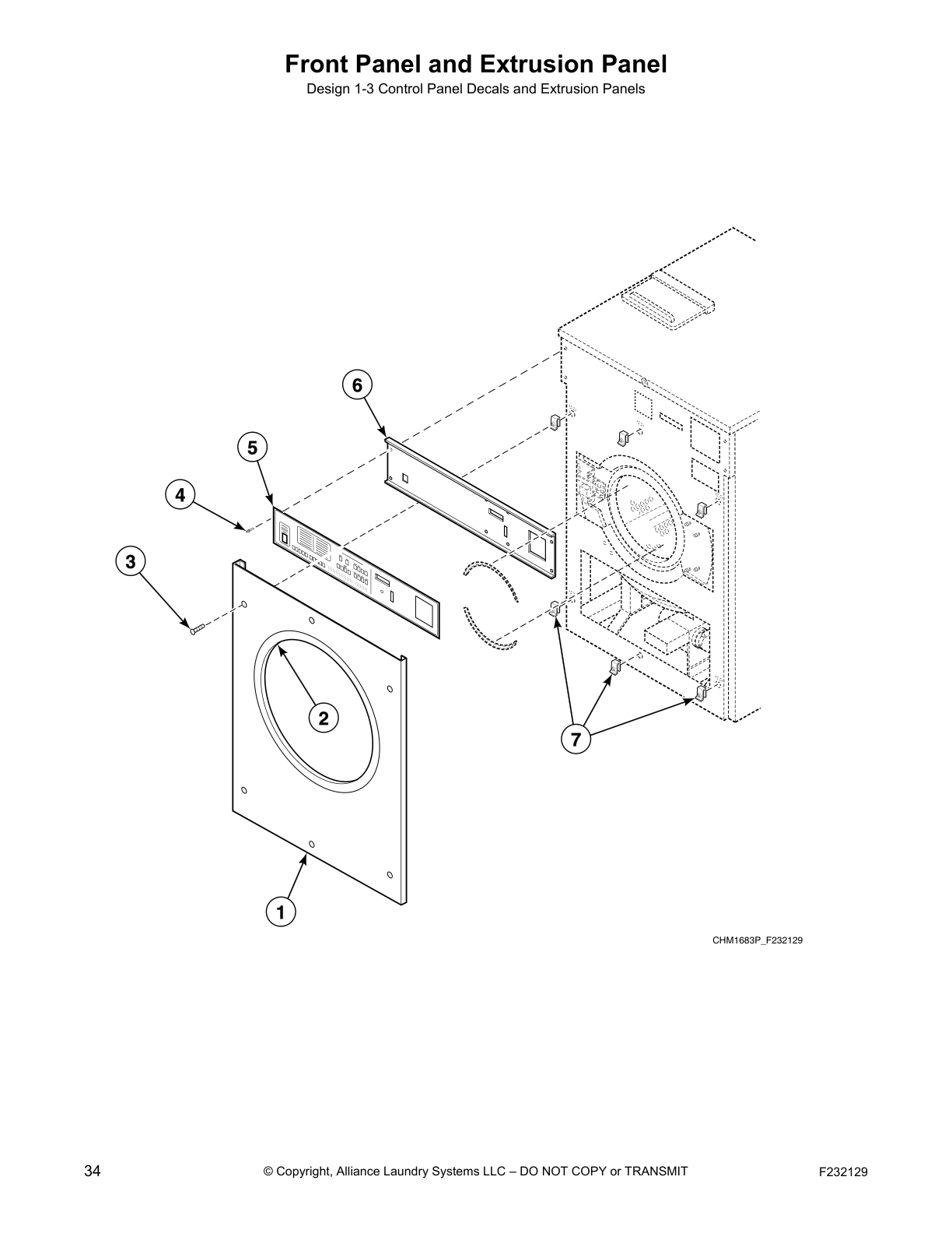 Front Panel and Extrusion Panel