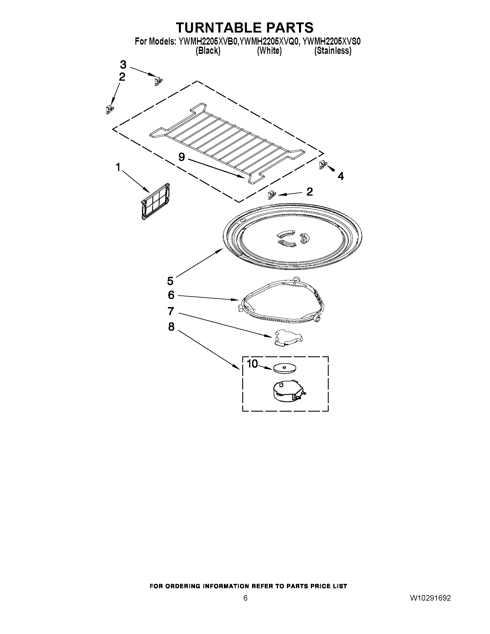 05 - TURNTABLE PARTS