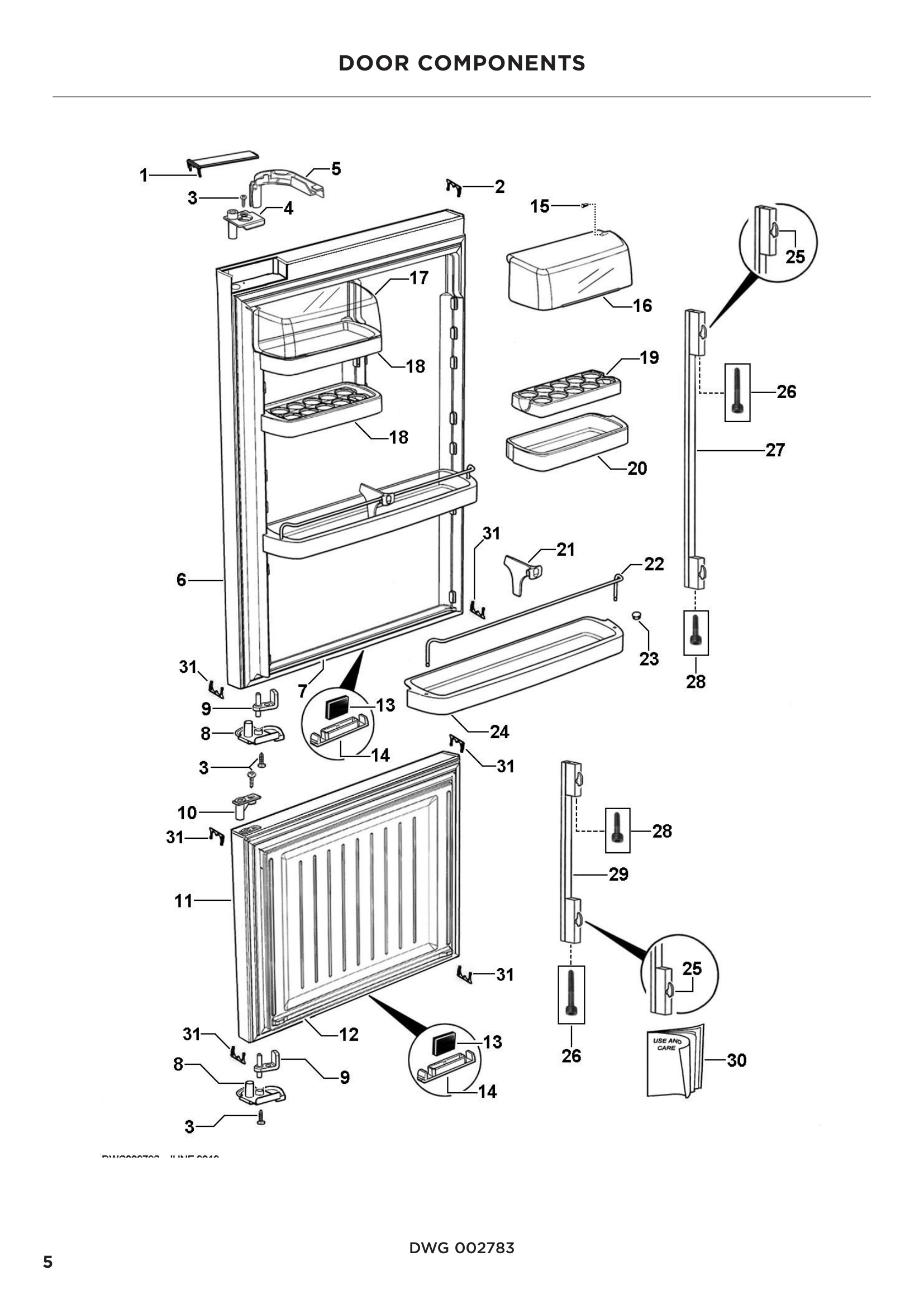 DOOR COMPONENTS