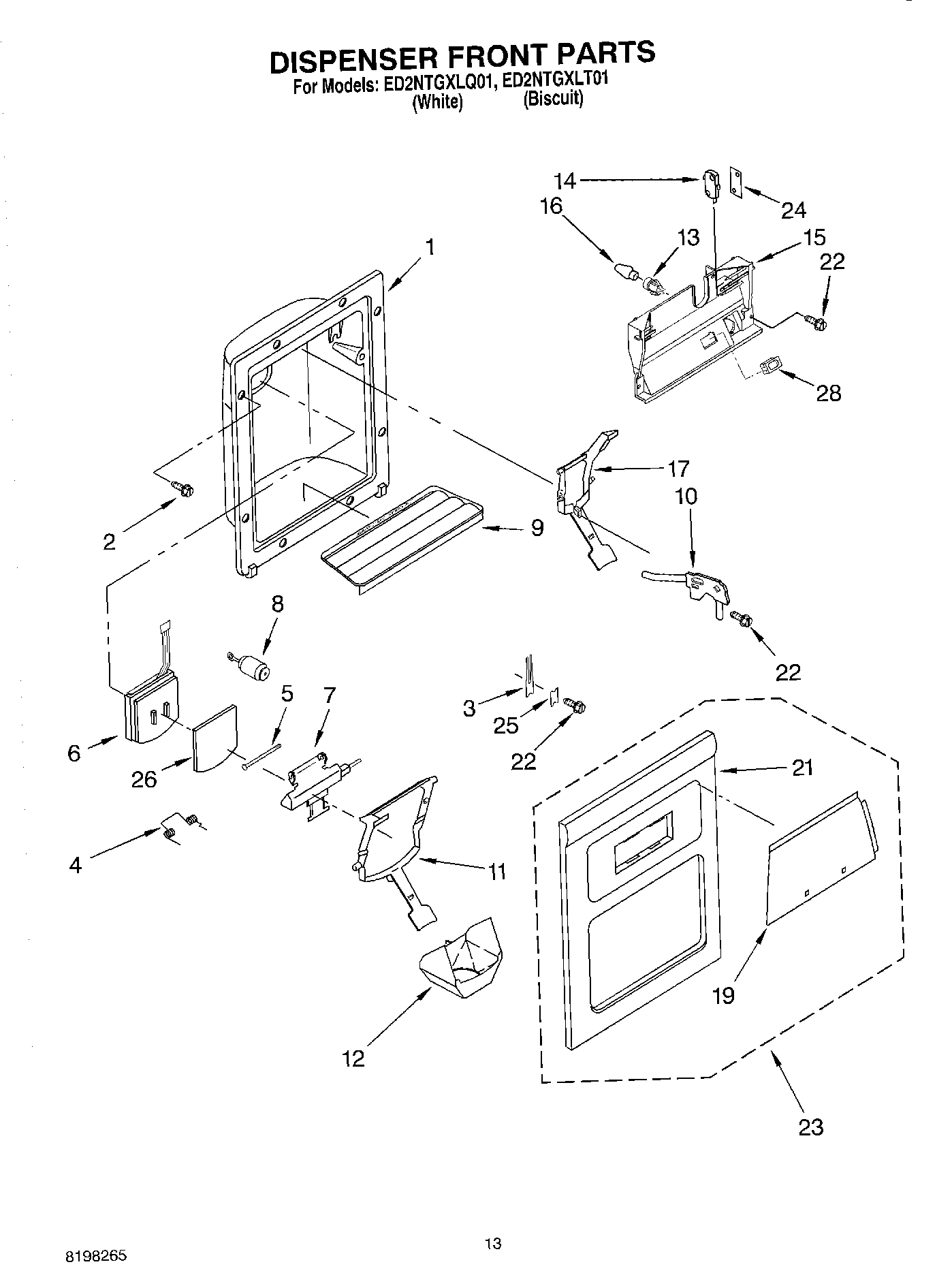 08 - DISPENSER FRONT