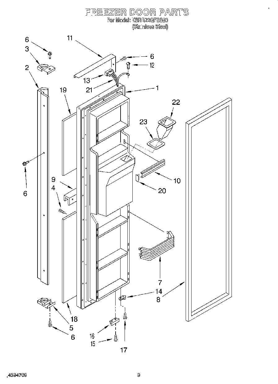 06 - FREEZER DOOR