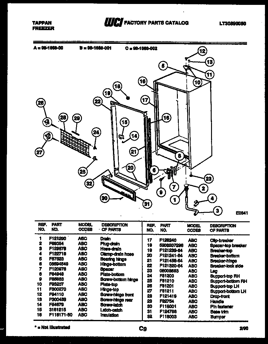 03 - CABINET PARTS