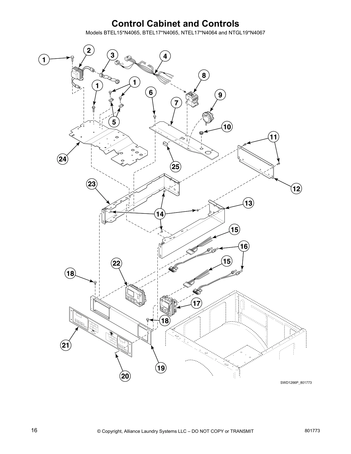 Control Cabinet and Controls