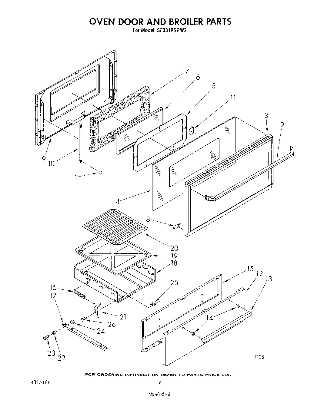 05 - OVEN DOOR AND BROILER